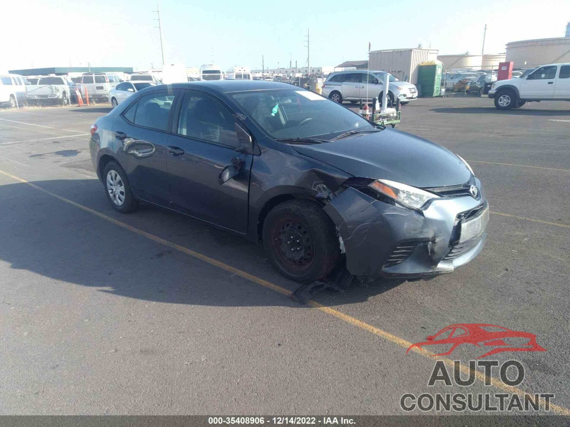 TOYOTA COROLLA 2016 - 5YFBURHE3GP431269