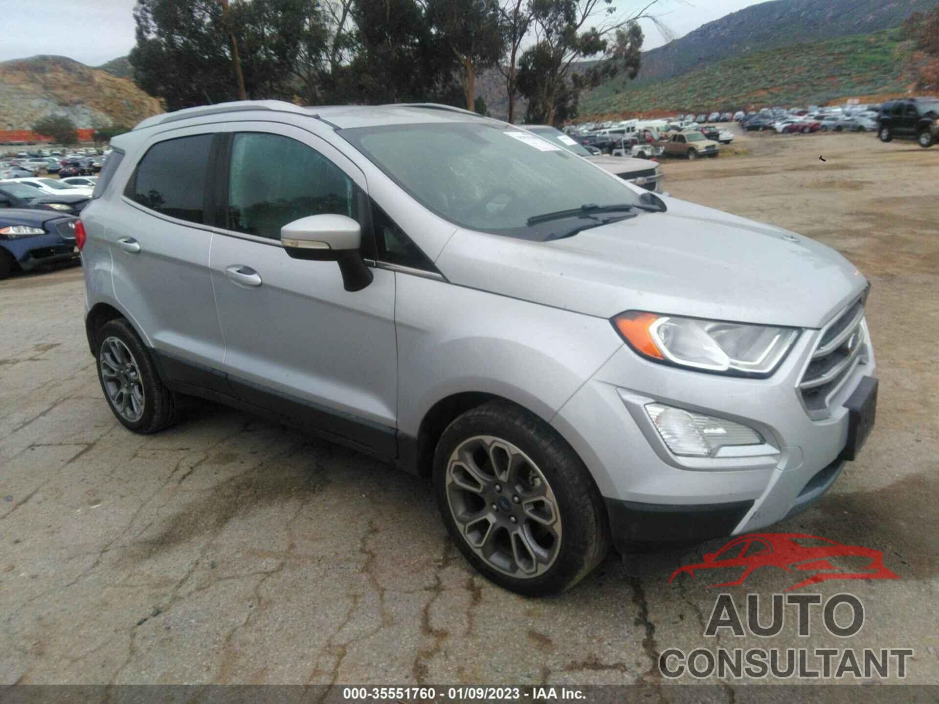 FORD ECOSPORT 2018 - MAJ3P1VE5JC214085