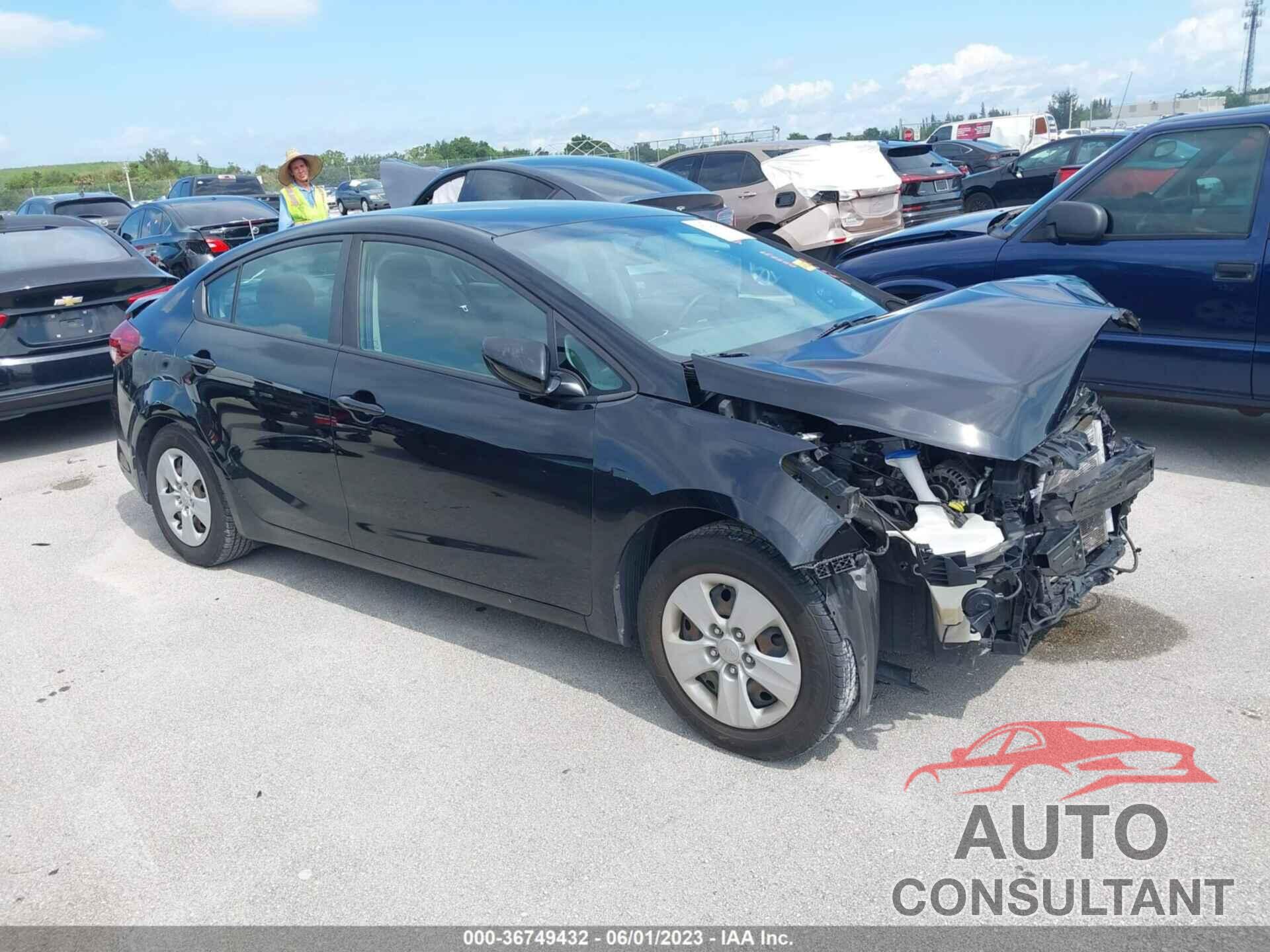 KIA FORTE 2017 - 3KPFK4A73HE083496