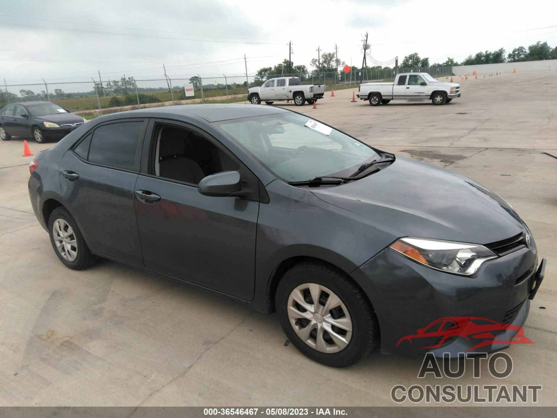 TOYOTA COROLLA 2016 - 5YFBURHE5GP462846