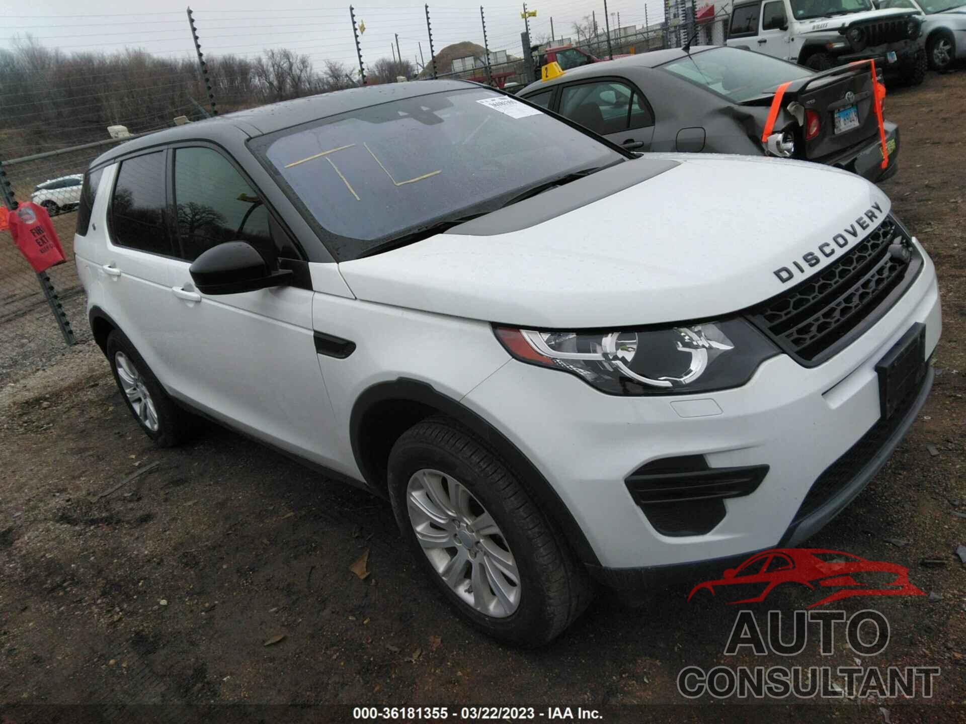 LAND ROVER DISCOVERY SPORT 2018 - SALCP2RX8JH757390