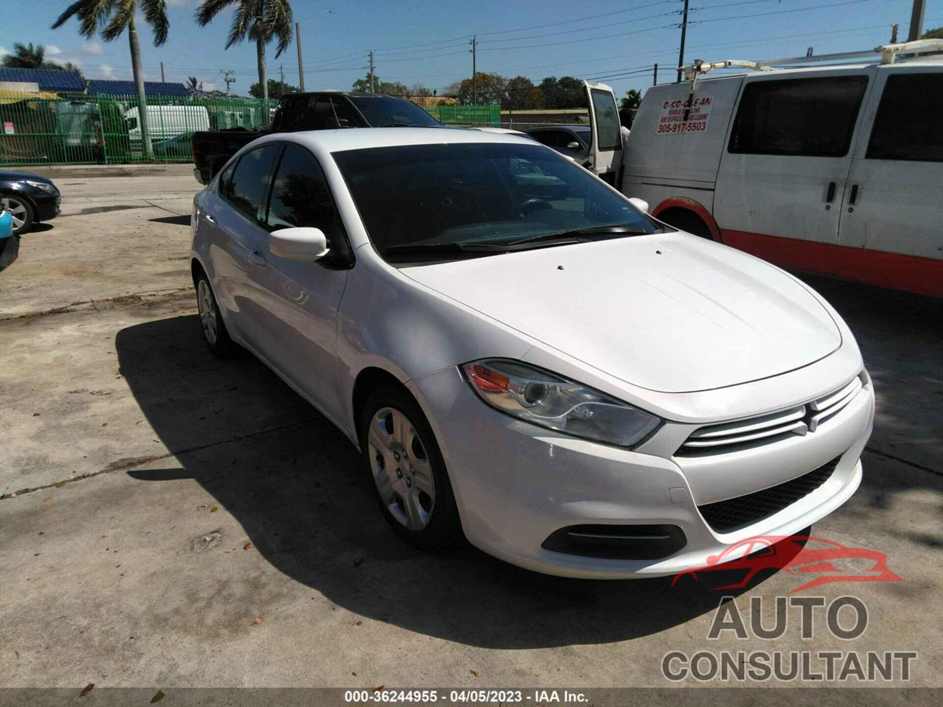 DODGE DART 2015 - 1C3CDFAA0FD213337