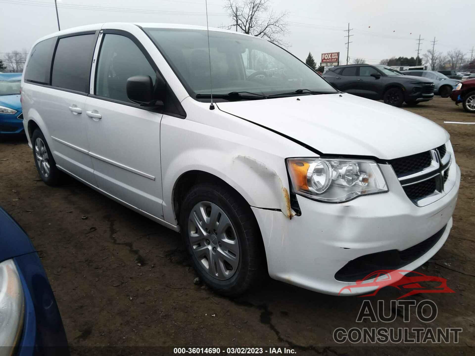 DODGE GRAND CARAVAN 2016 - 2C4RDGBG3GR364430