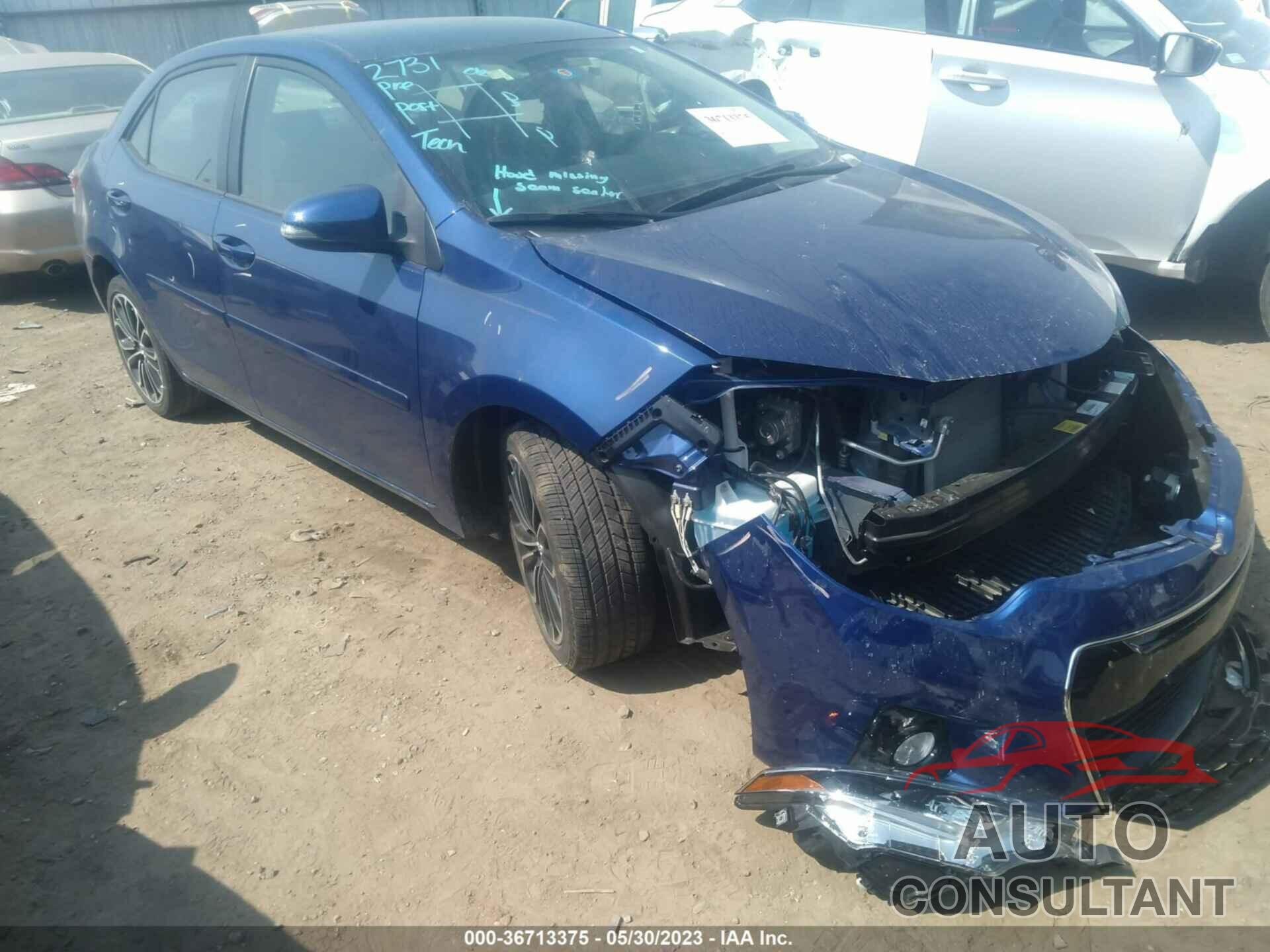 TOYOTA COROLLA 2016 - 5YFBURHE9GP524538