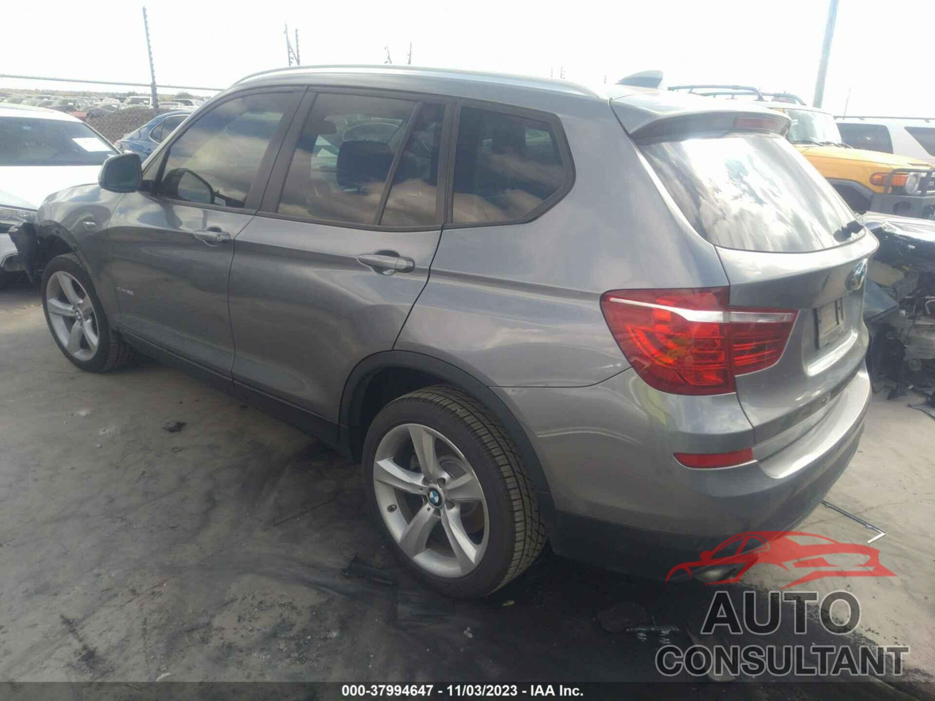 BMW X3 2017 - 5UXWZ7C37H0V92361