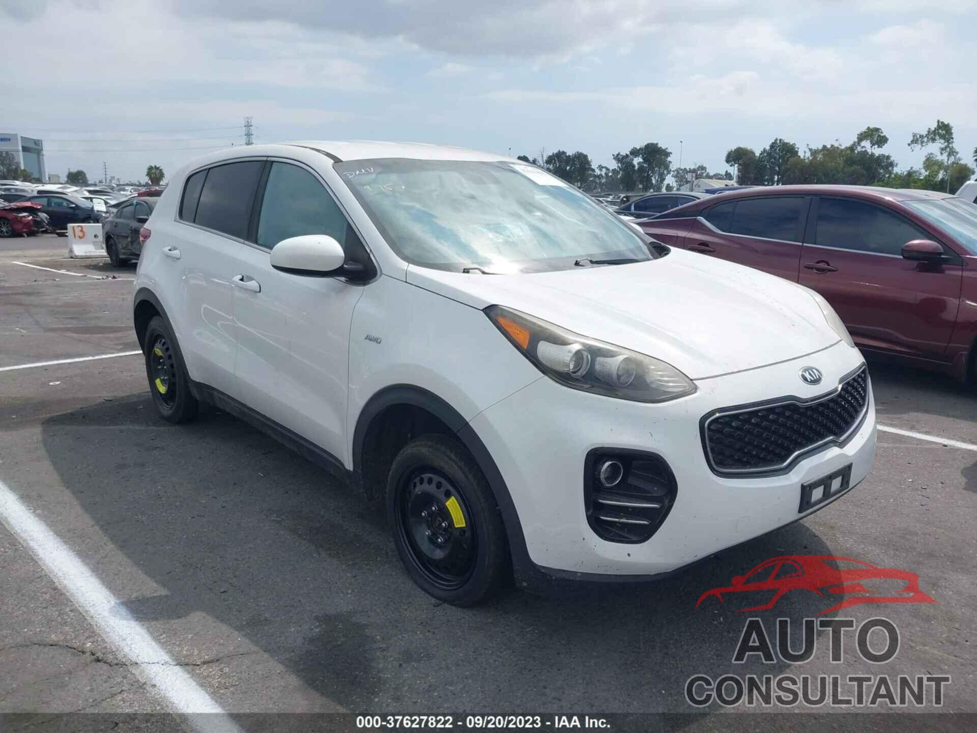 KIA SPORTAGE 2018 - KNDPMCAC9J7332265