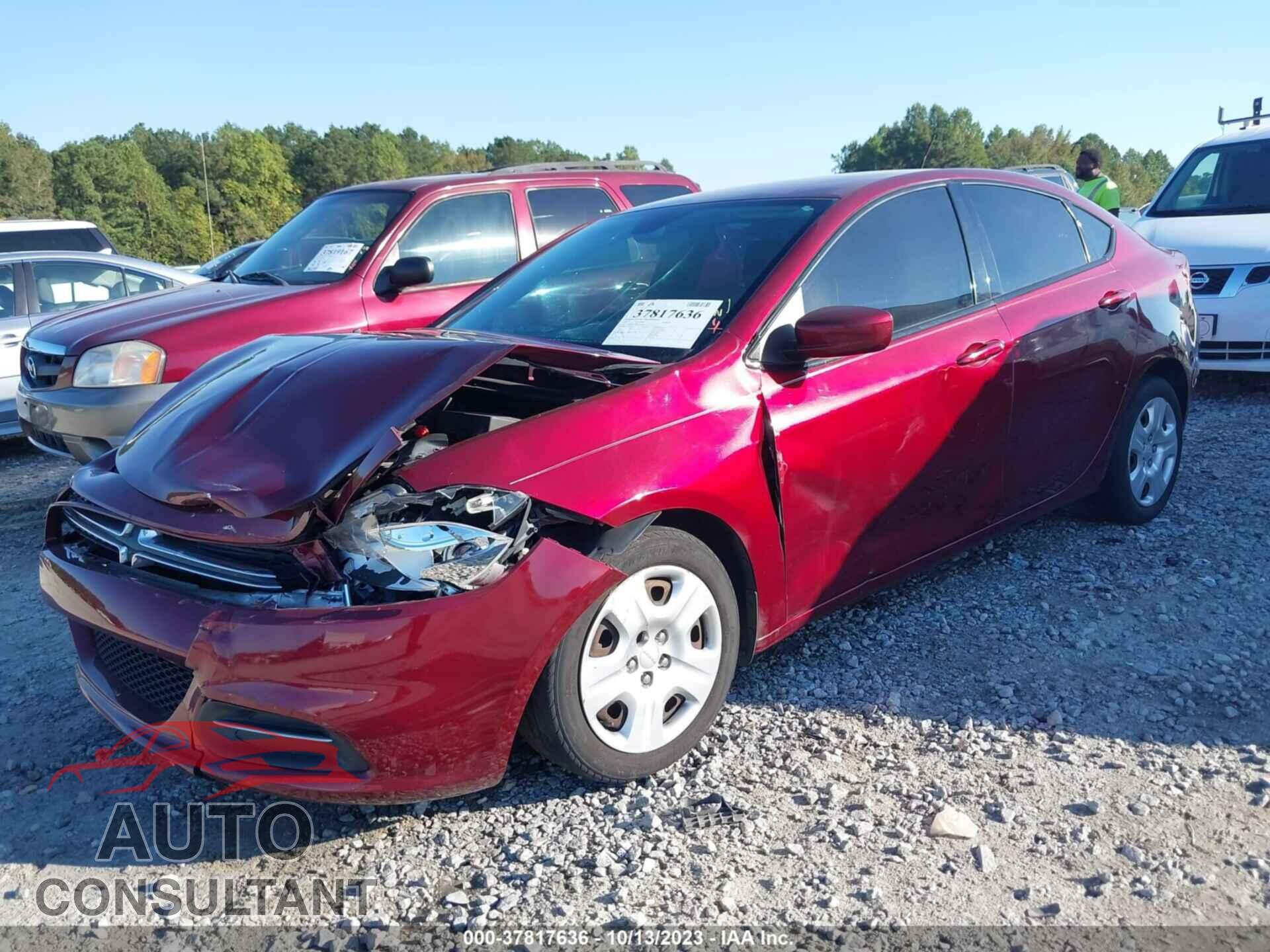 DODGE DART 2015 - 1C3CDFAA8FD302198