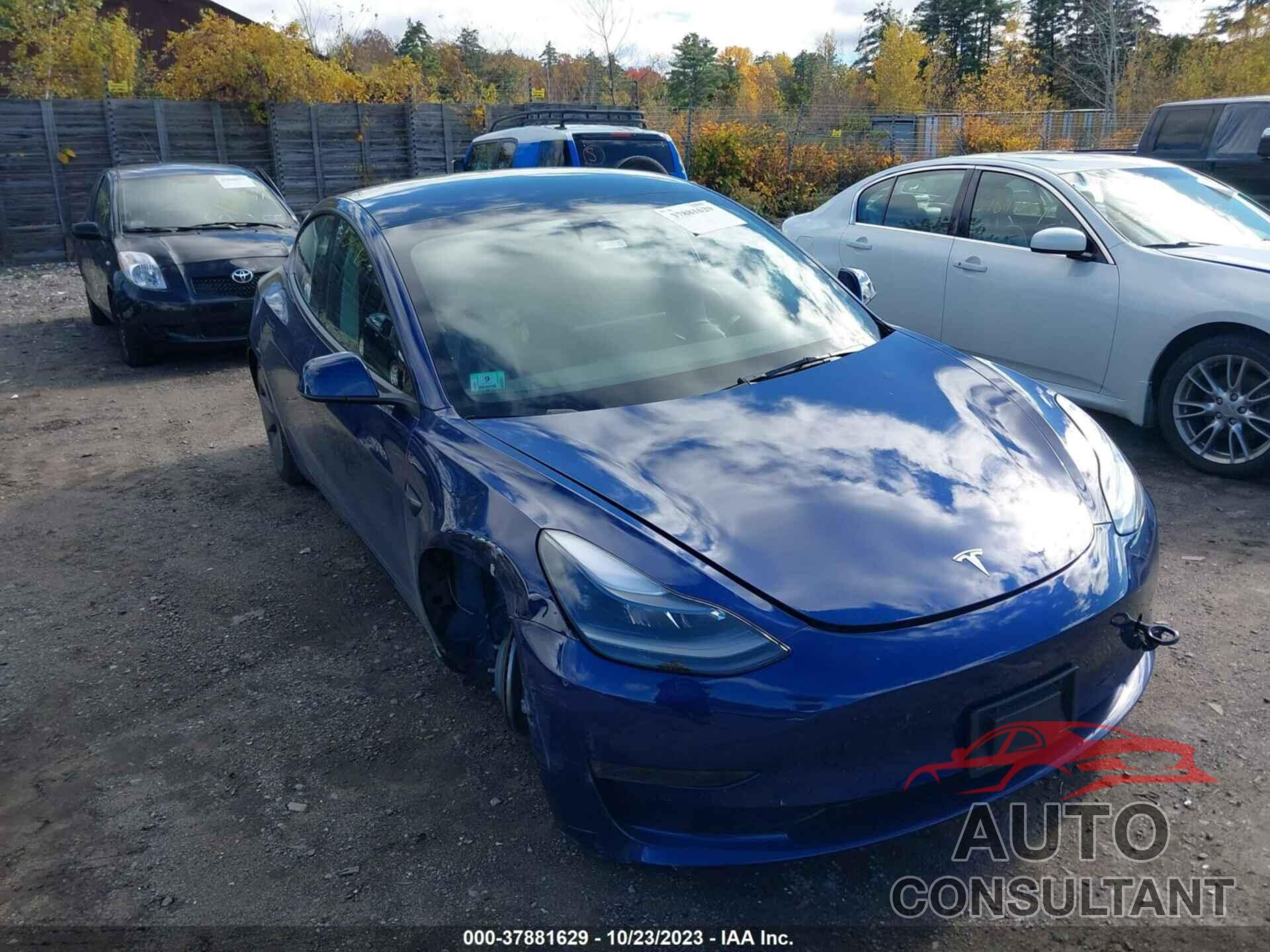 TESLA MODEL 3 2022 - 5YJ3E1EAXNF336348