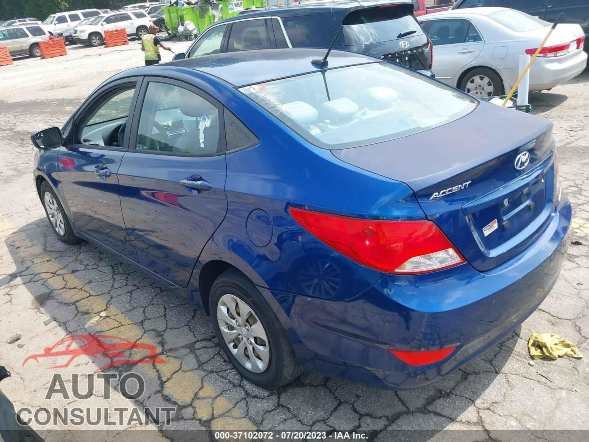 HYUNDAI ACCENT 2015 - KMHCT4AE7FU914281
