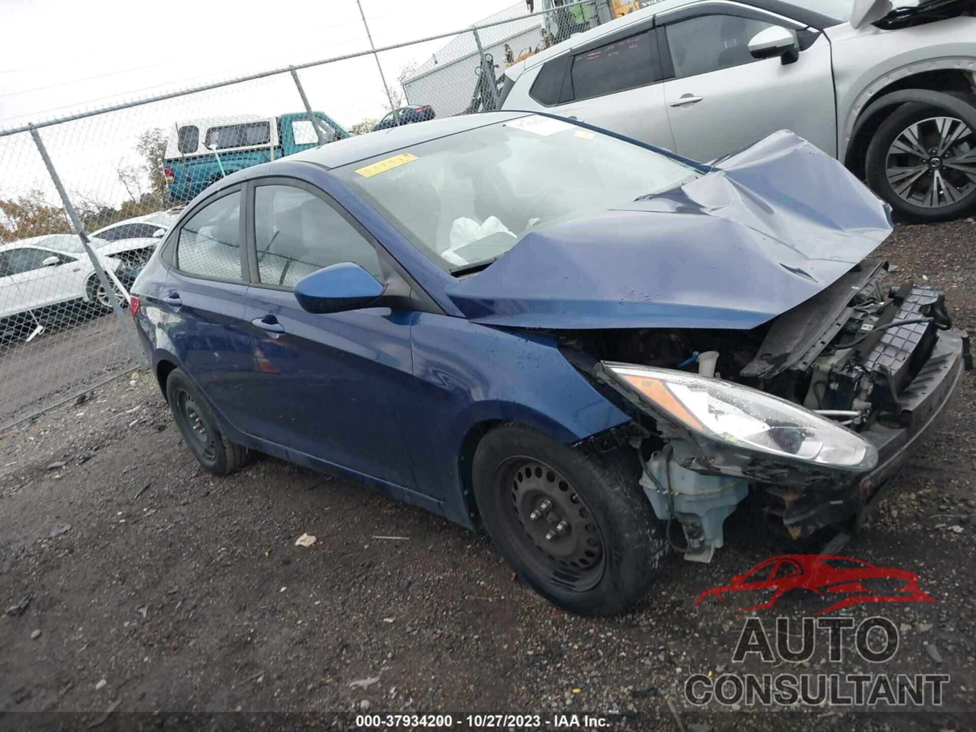 HYUNDAI ACCENT 2017 - KMHCT4AE7HU332474