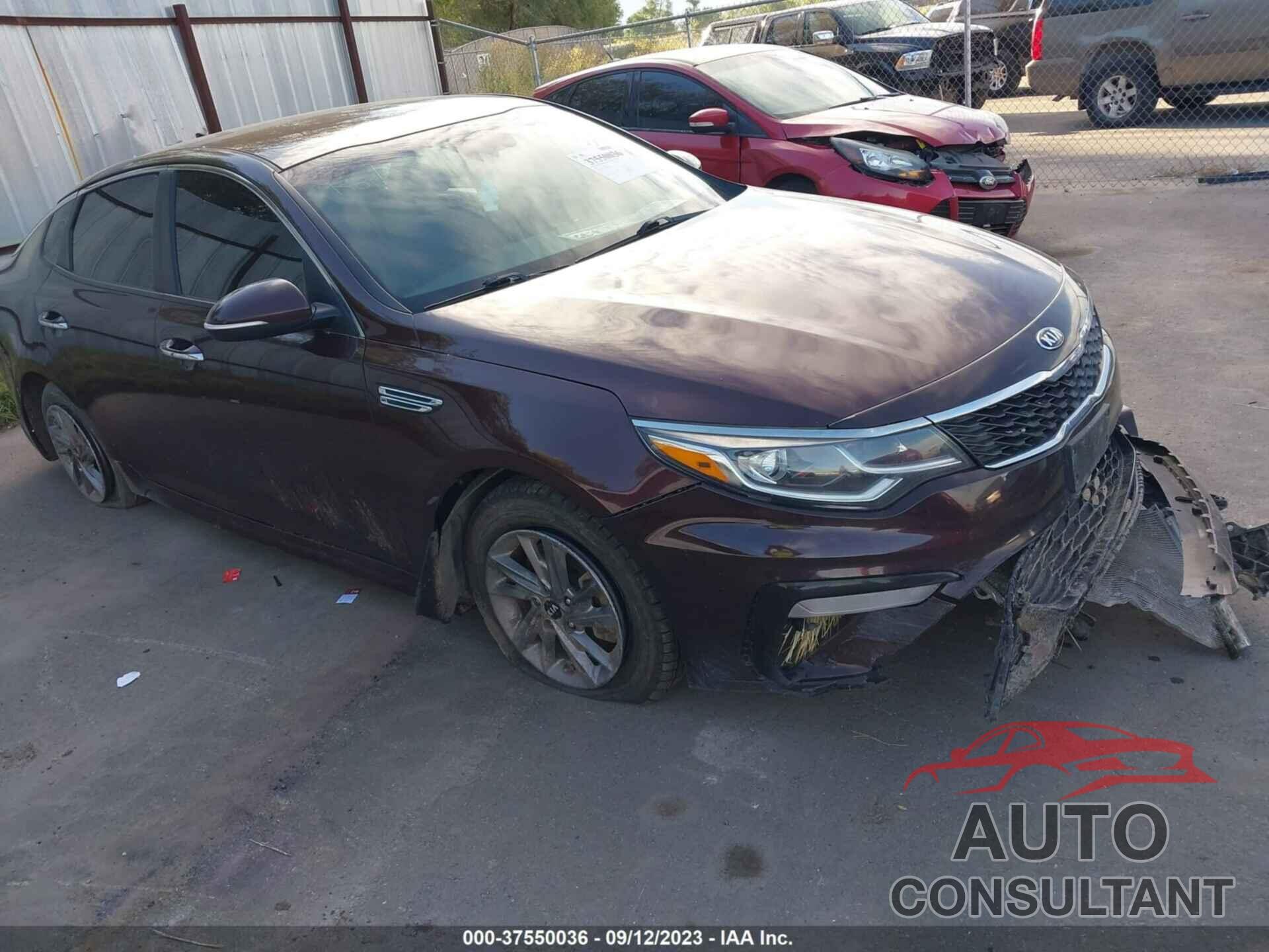 KIA OPTIMA 2019 - 5XXGT4L36KG346395