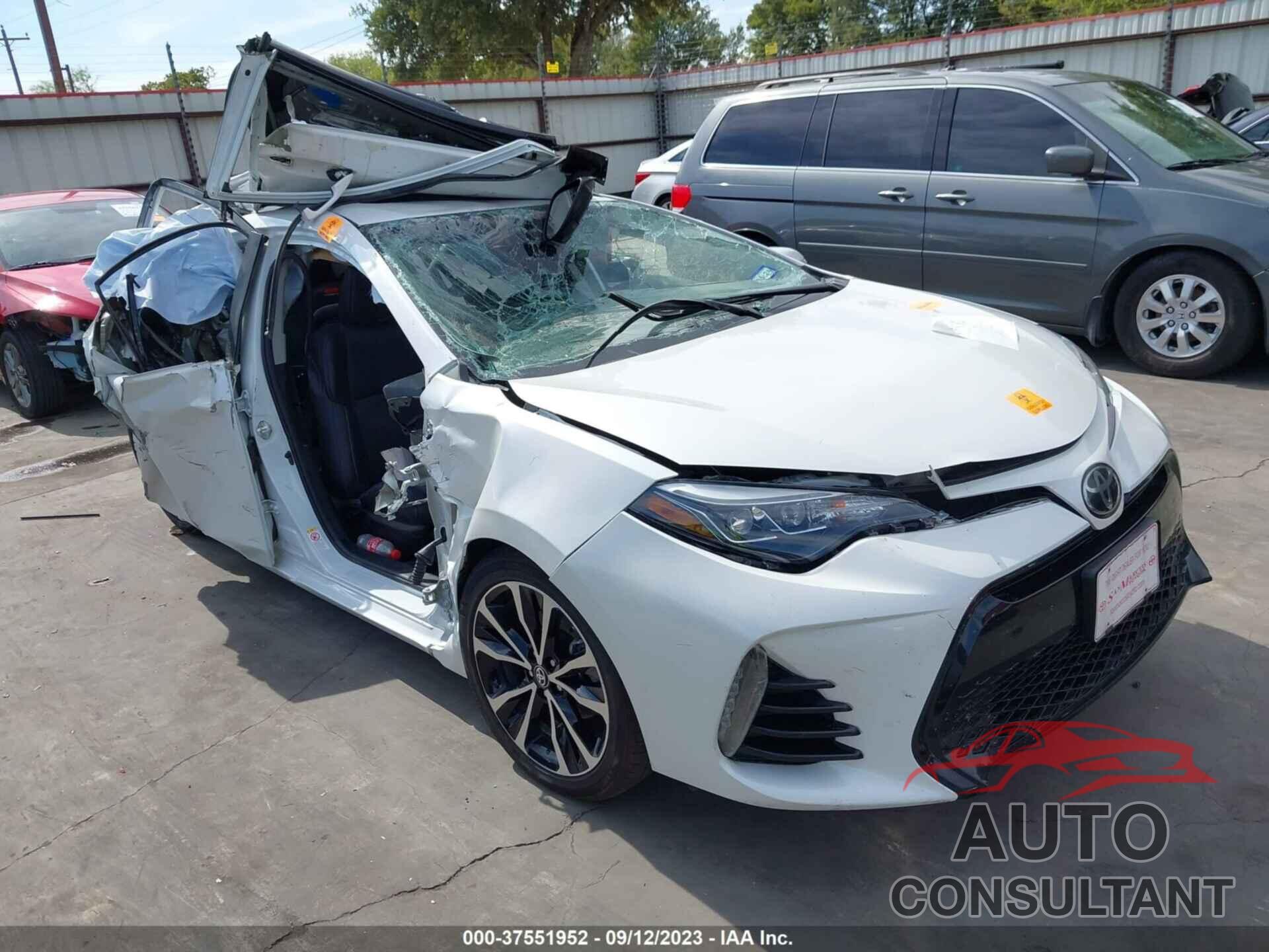 TOYOTA COROLLA 2017 - 5YFBURHE6HP667657