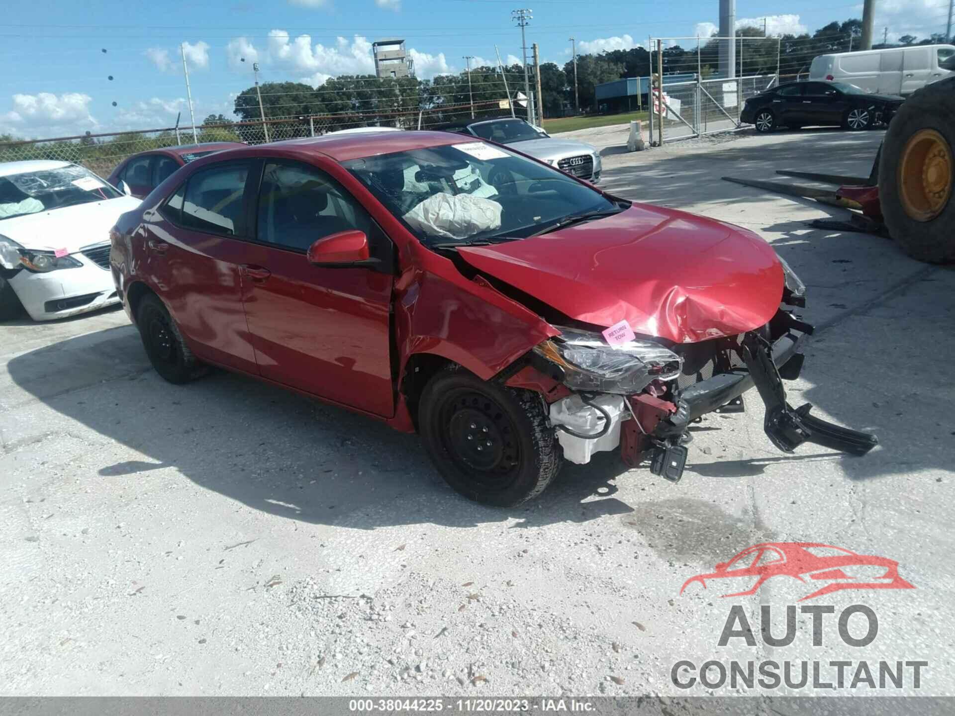 TOYOTA COROLLA 2017 - 2T1BURHE8HC809734
