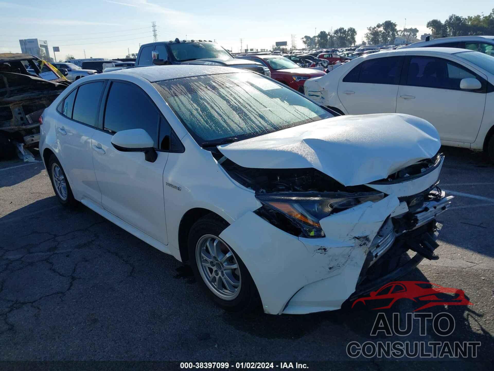 TOYOTA COROLLA 2021 - JTDEAMDE3MJ014202