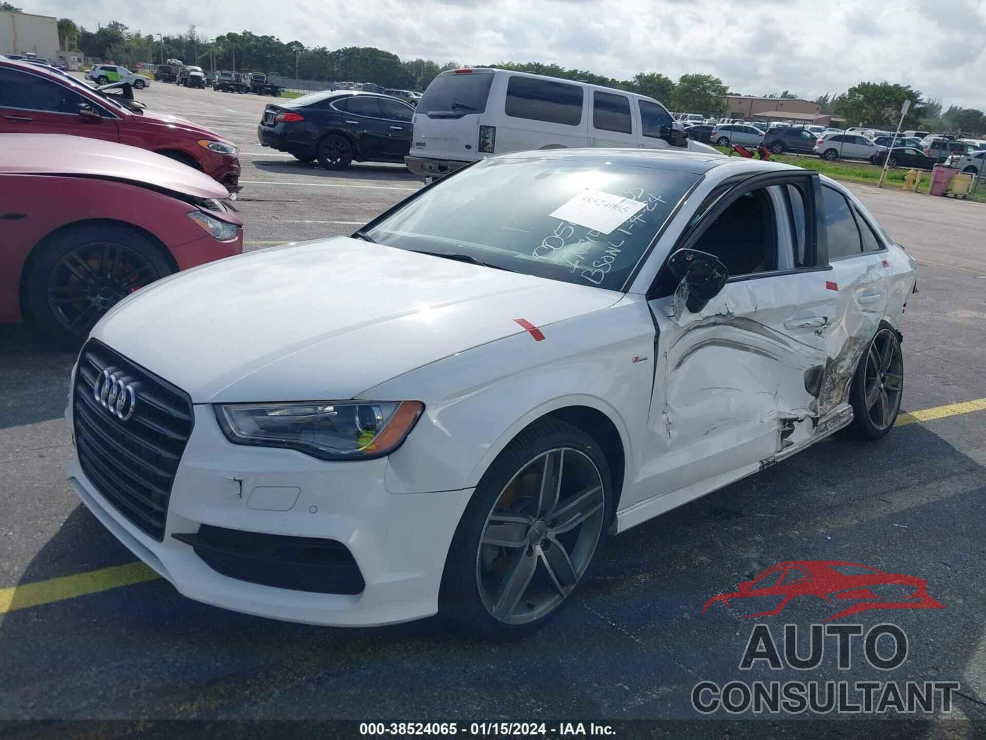 AUDI A3 2016 - WAUA7GFF2G1100056