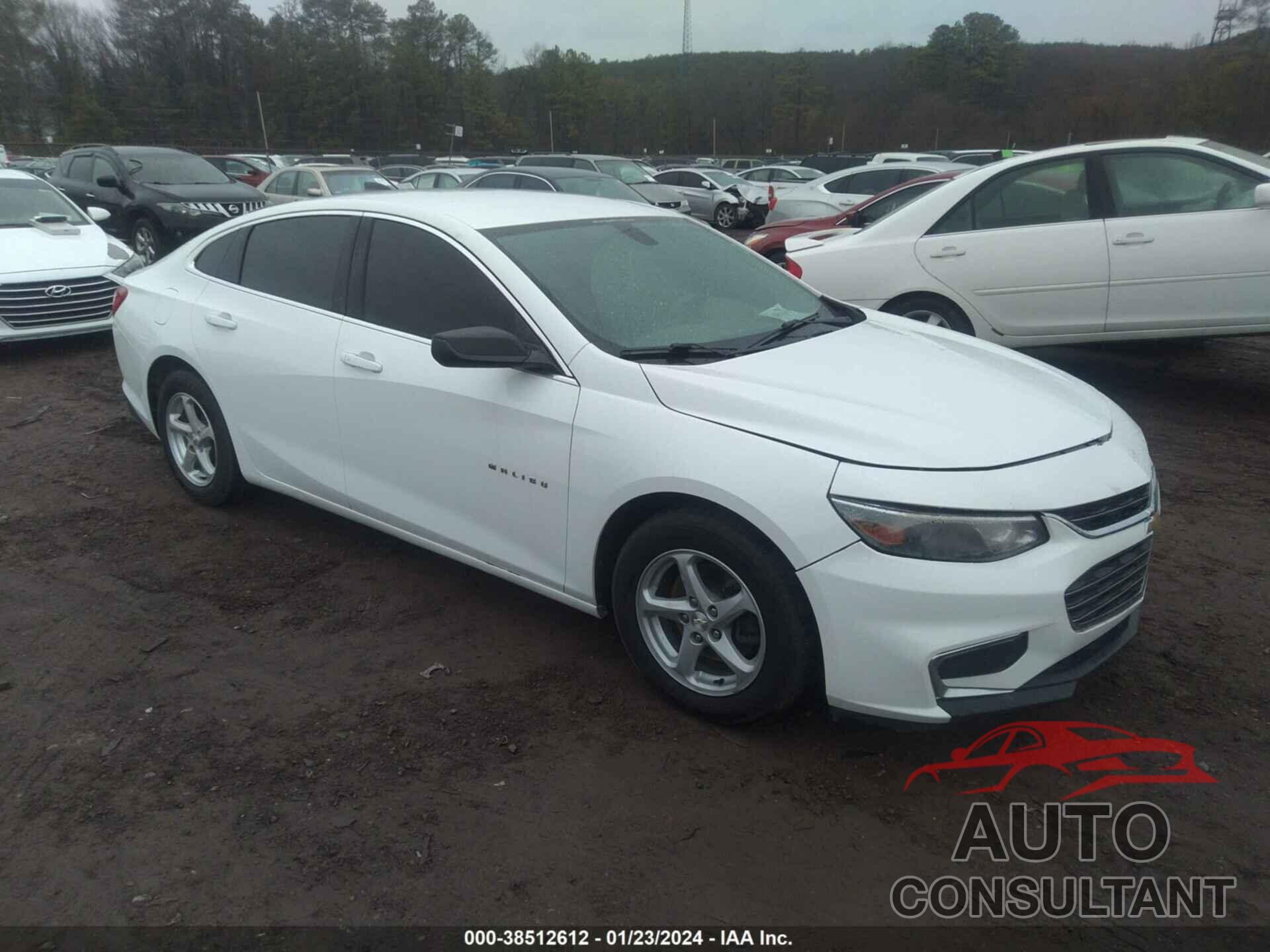 CHEVROLET MALIBU 2017 - 1G1ZC5ST4HF161097