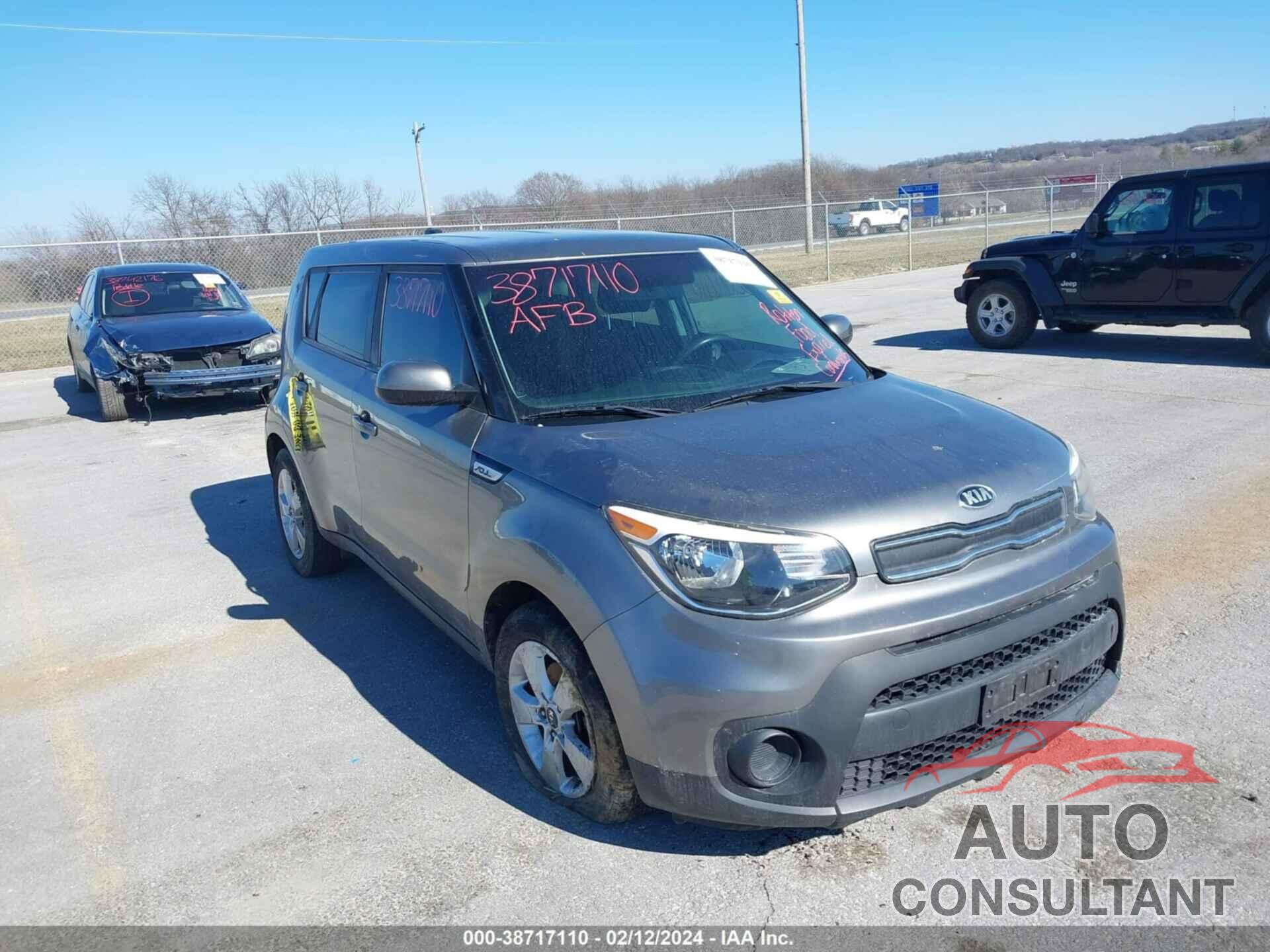 KIA SOUL 2018 - KNDJN2A28J7568331