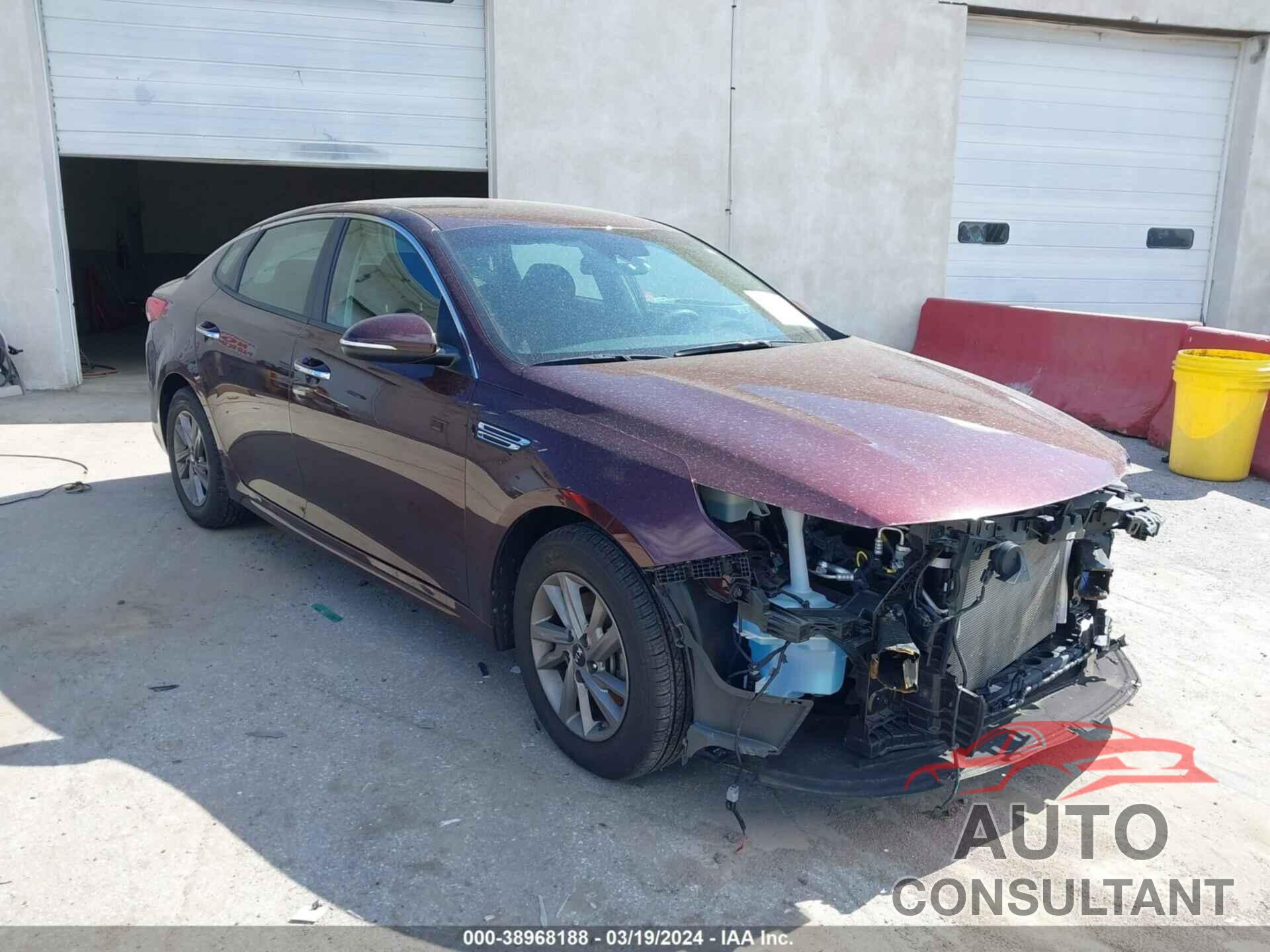 KIA OPTIMA 2019 - 5XXGT4L36KG377856