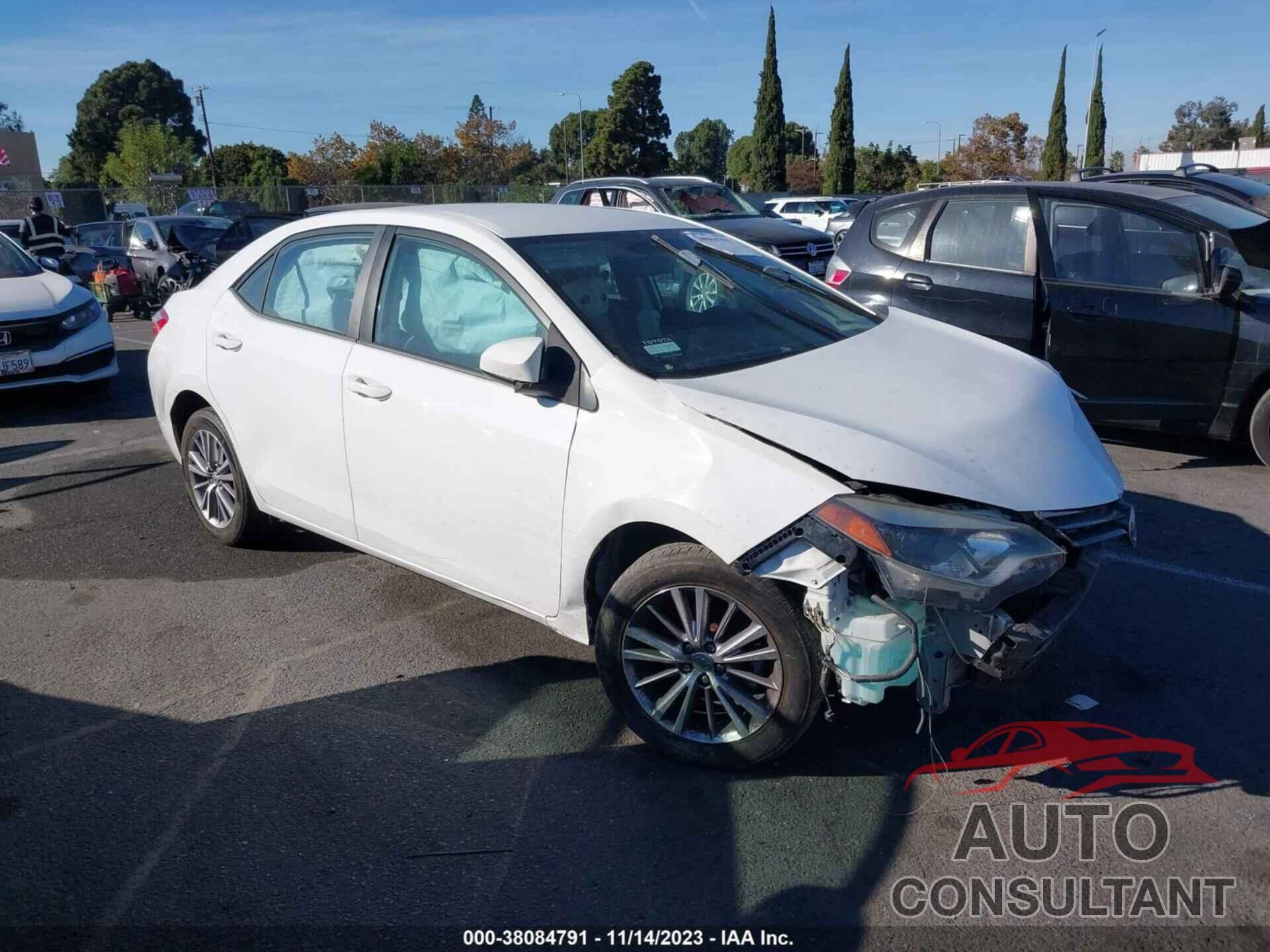 TOYOTA COROLLA 2015 - 5YFBURHE2FP178962