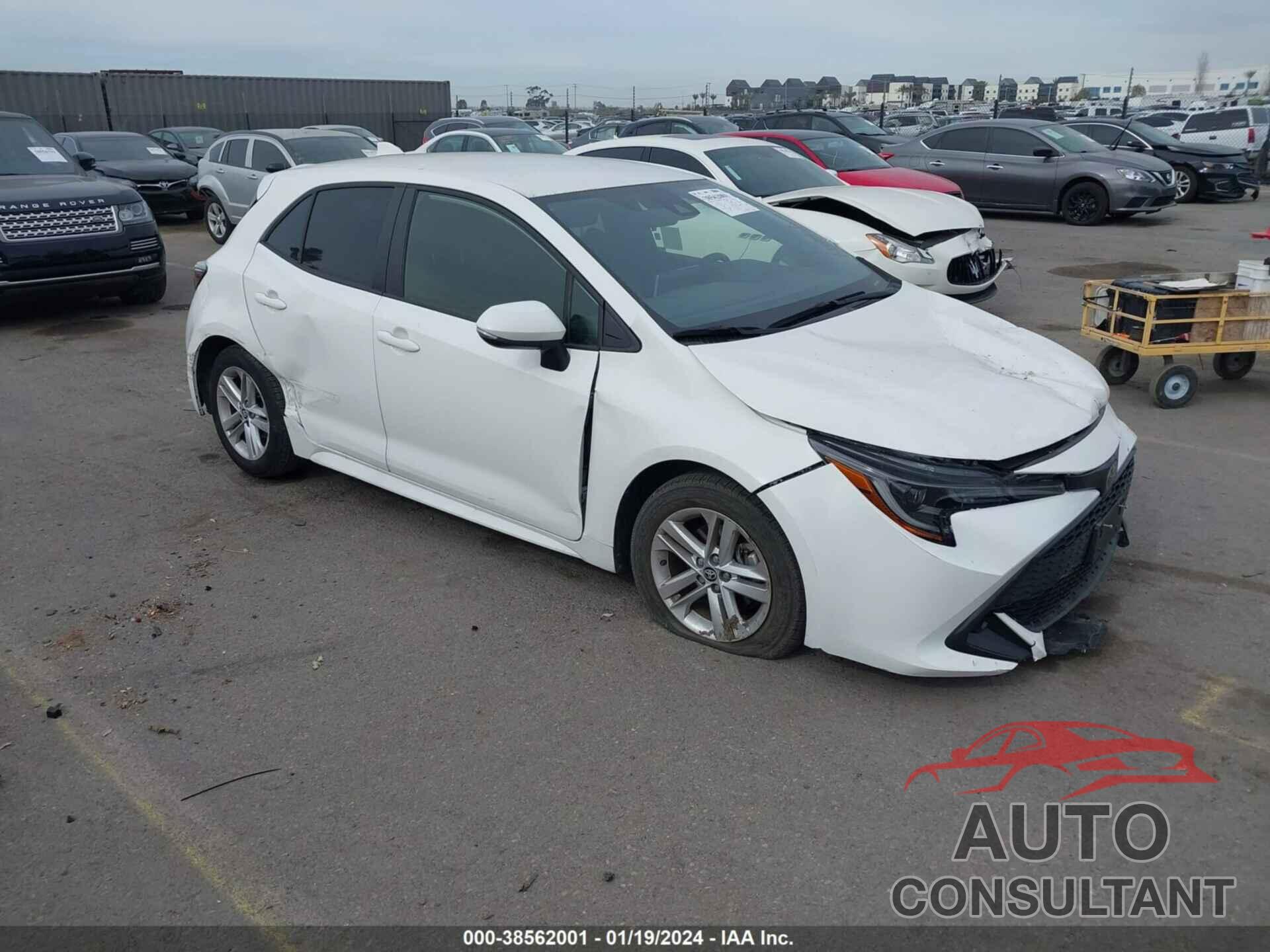 TOYOTA COROLLA 2022 - JTND4MBE0N3176070