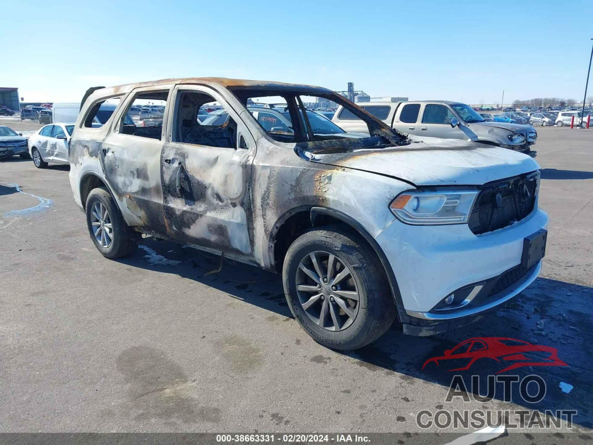 DODGE DURANGO 2016 - 1C4RDJFGXGC391365