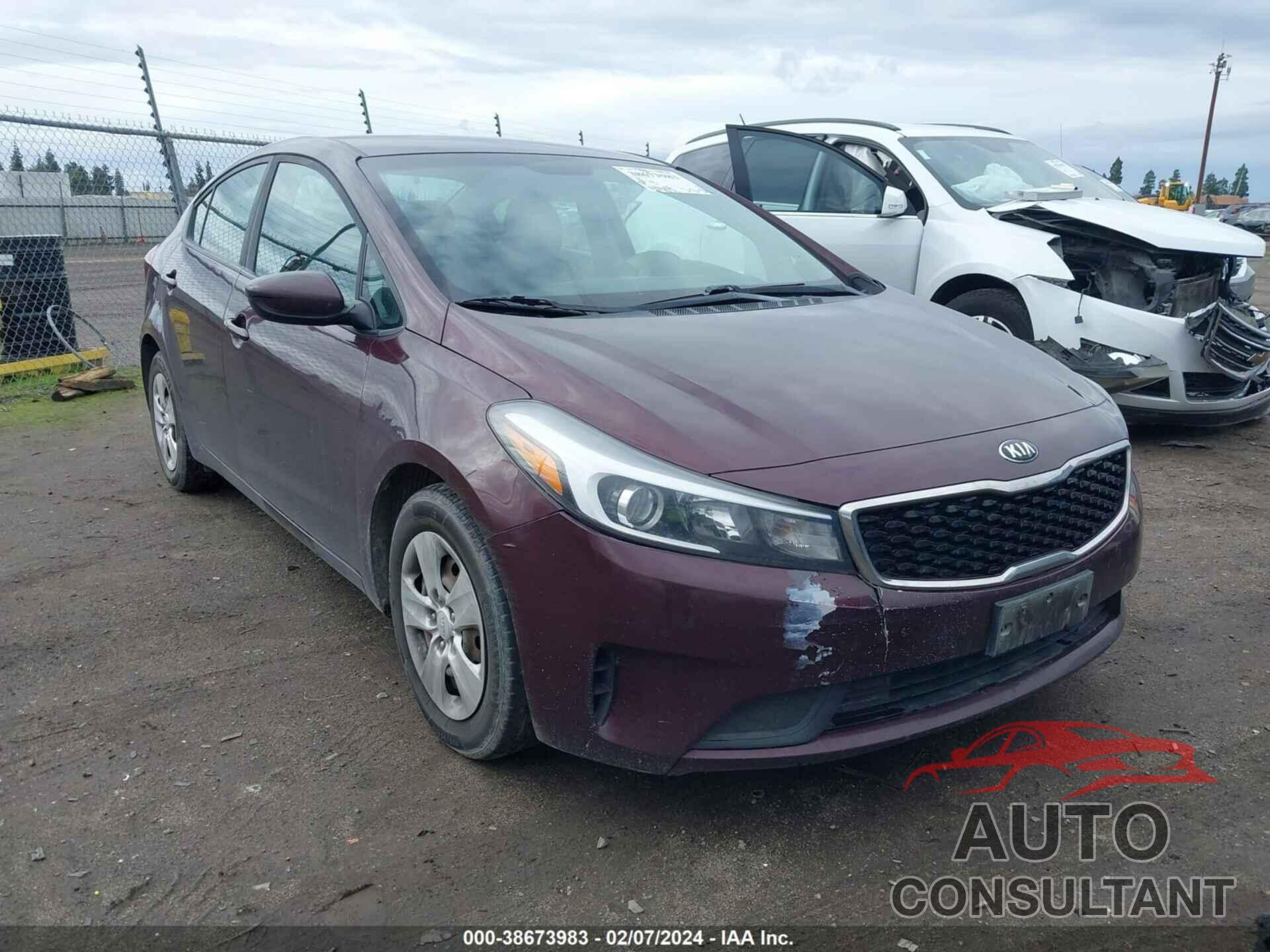 KIA FORTE 2017 - 3KPFK4A78HE116380