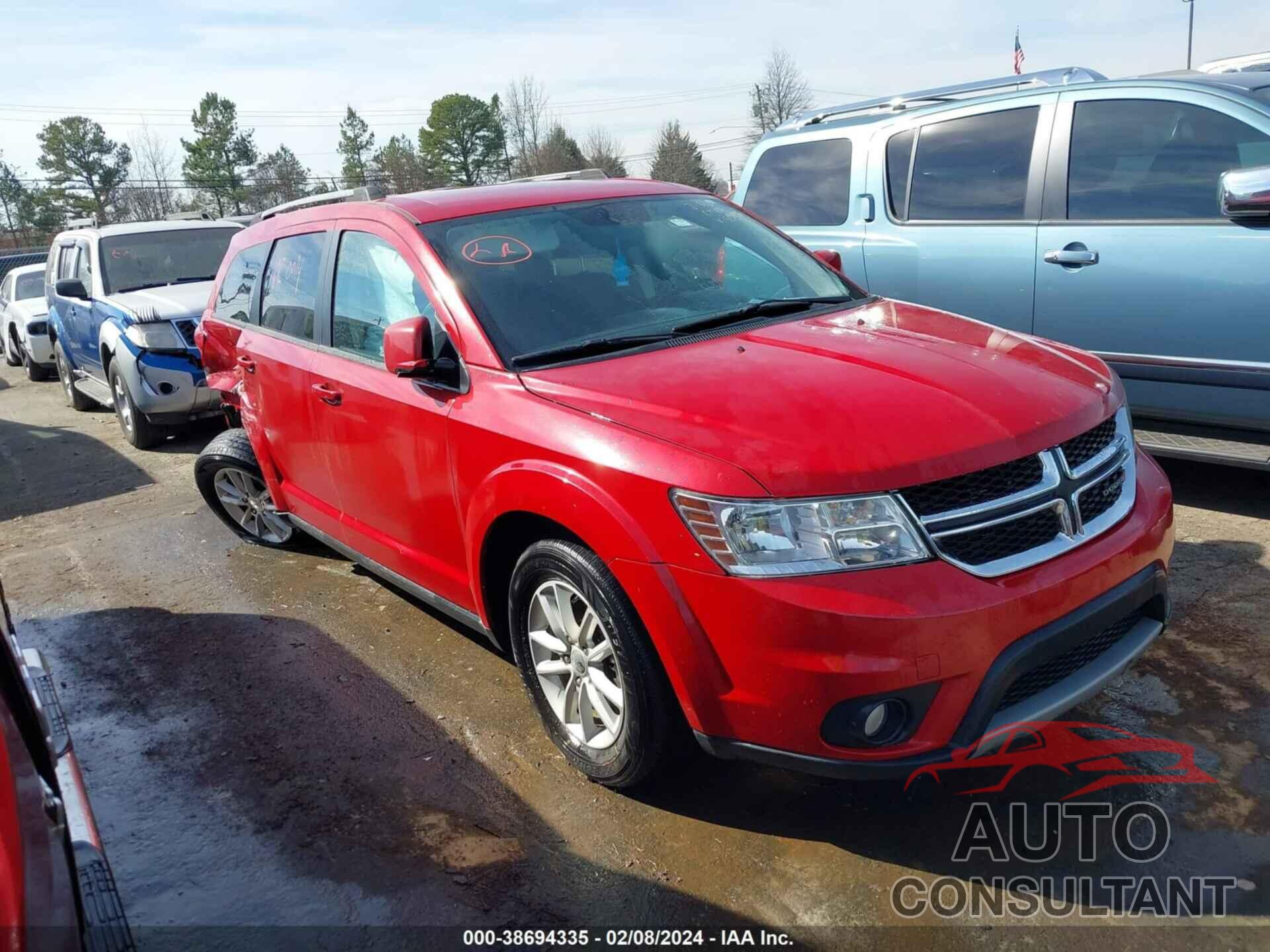 DODGE JOURNEY 2017 - 3C4PDCBB4HT594996