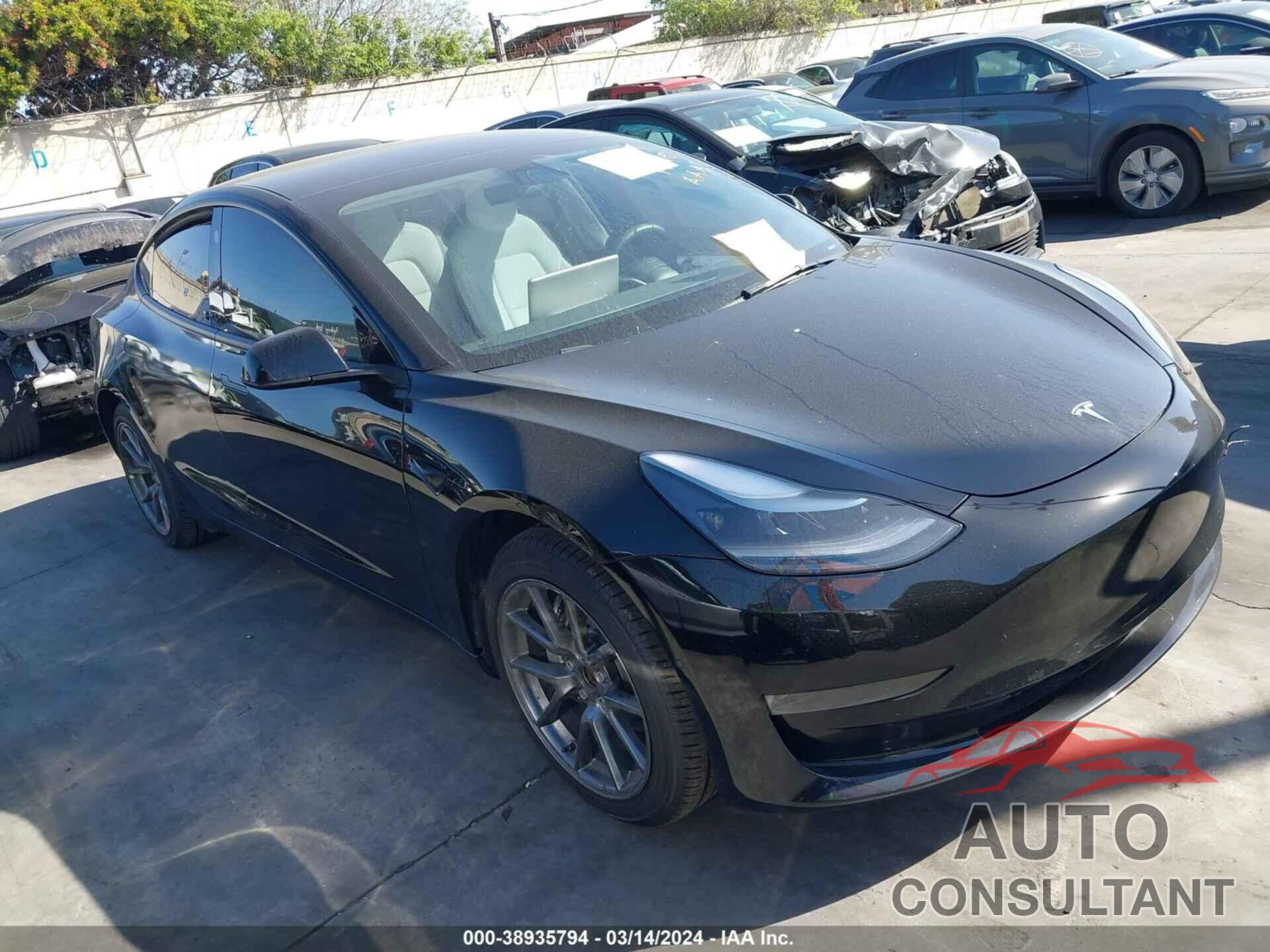 TESLA MODEL 3 2022 - 5YJ3E1EA4NF148506