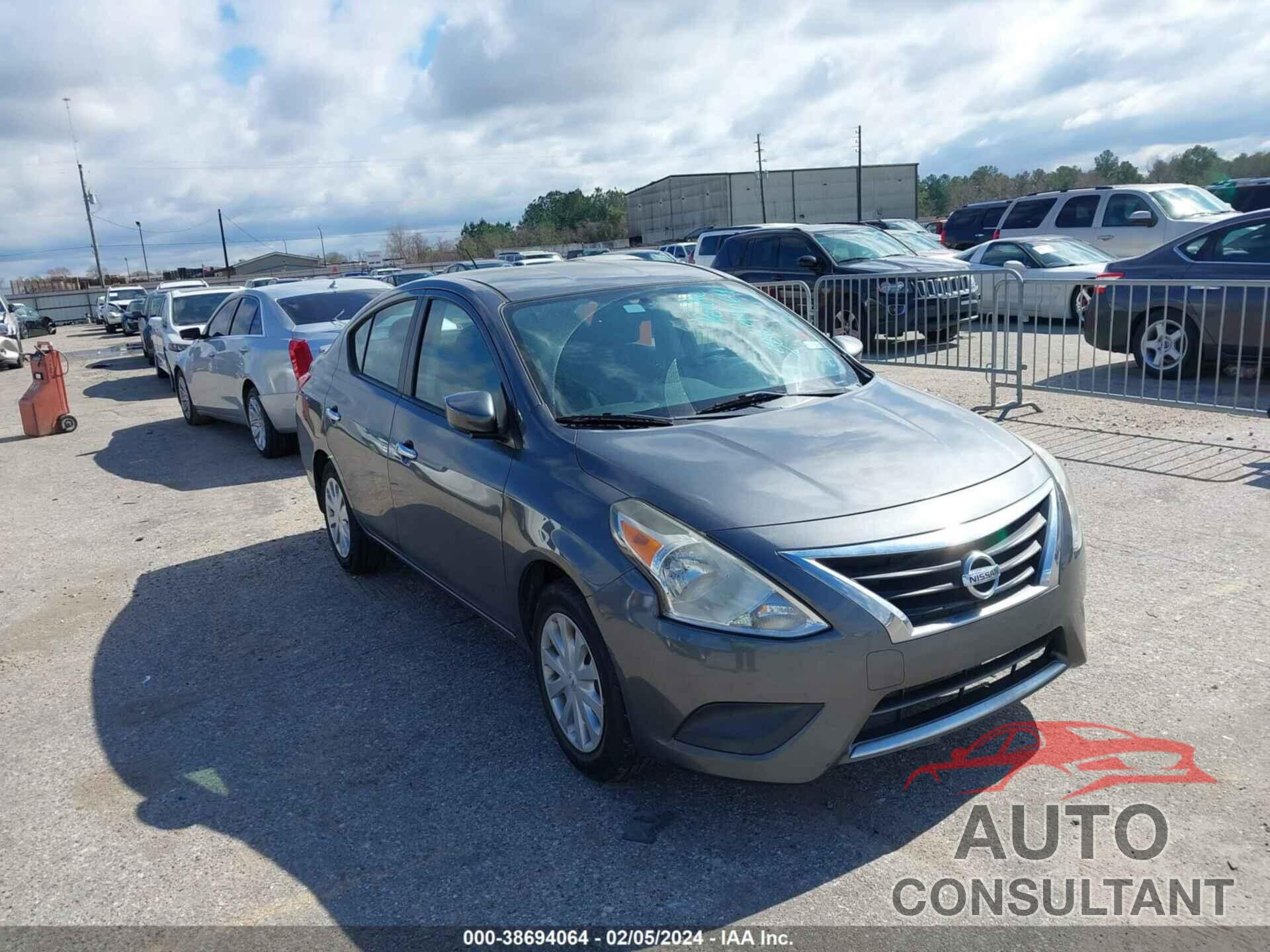 NISSAN VERSA 2016 - 3N1CN7AP8GL893411