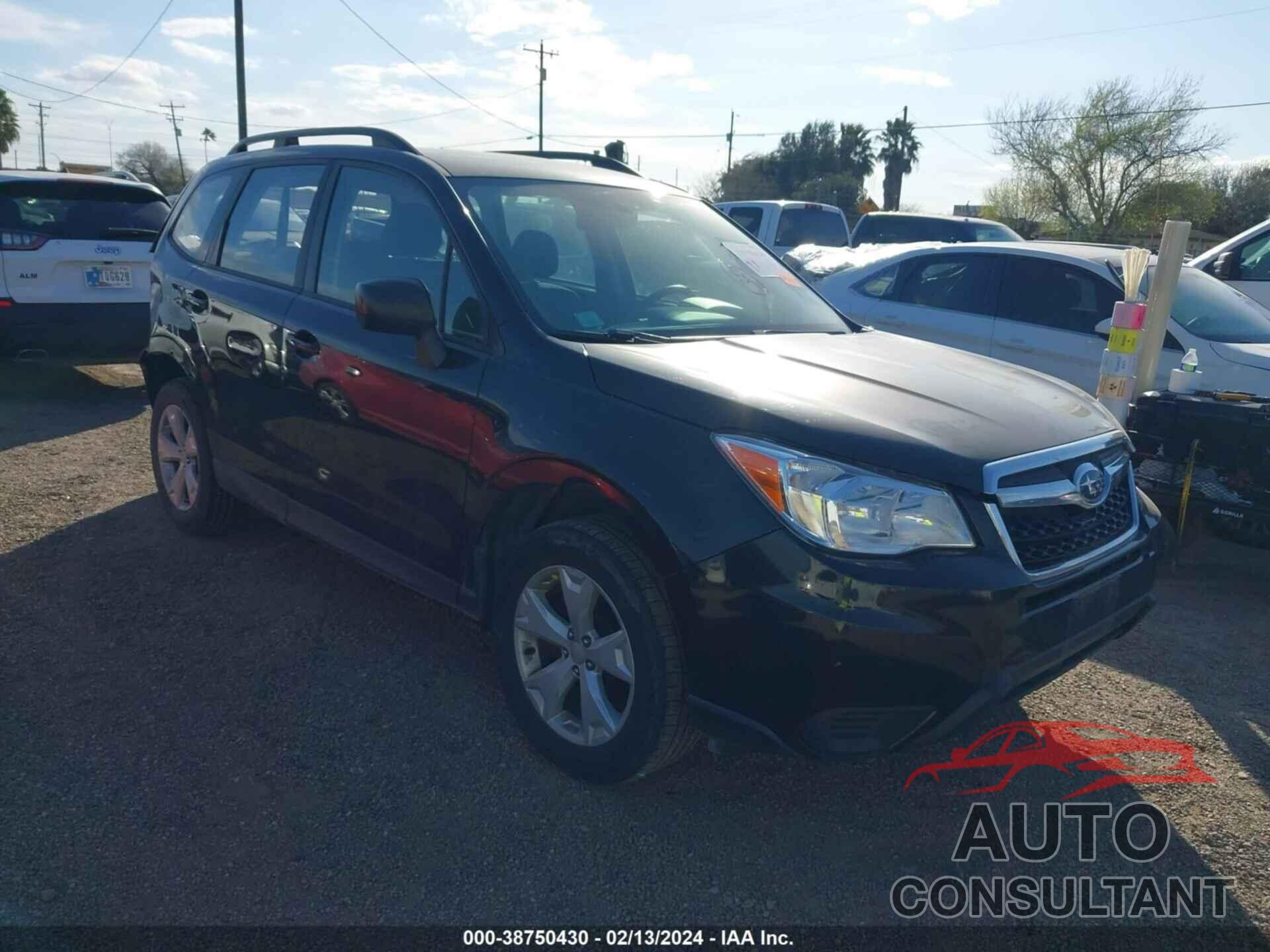 SUBARU FORESTER 2016 - JF2SJABC3GH457286