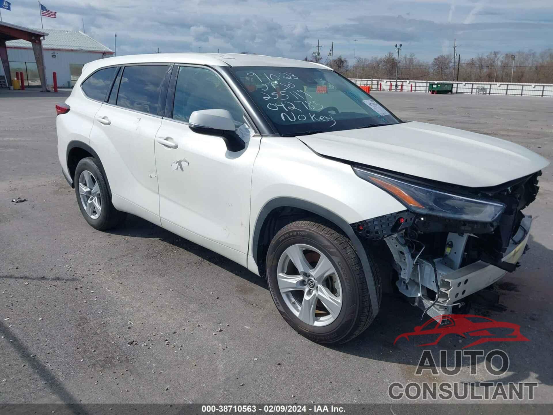 TOYOTA HIGHLANDER 2021 - 5TDCZRAH8MS042785