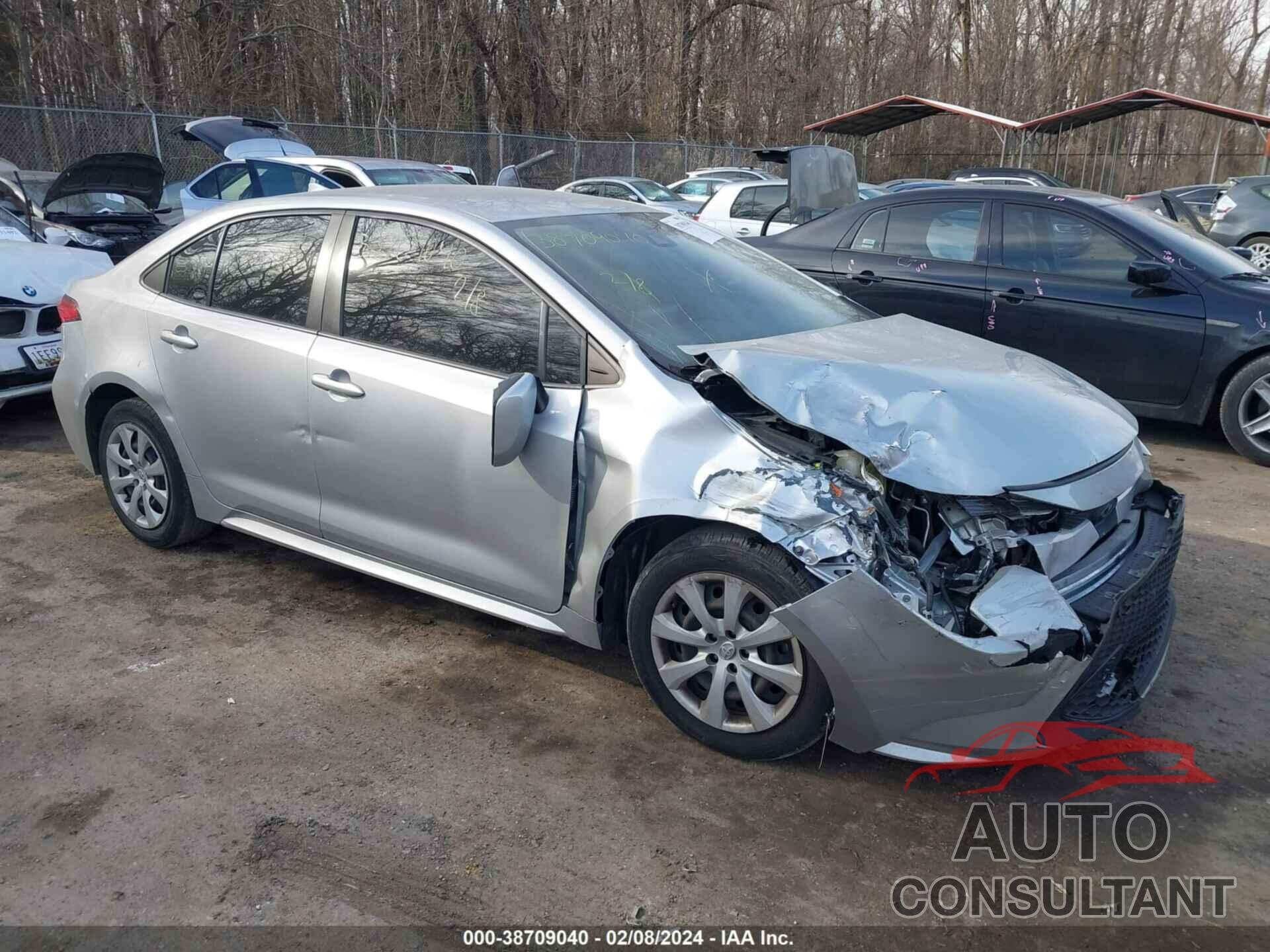 TOYOTA COROLLA 2020 - JTDEPRAE7LJ038954