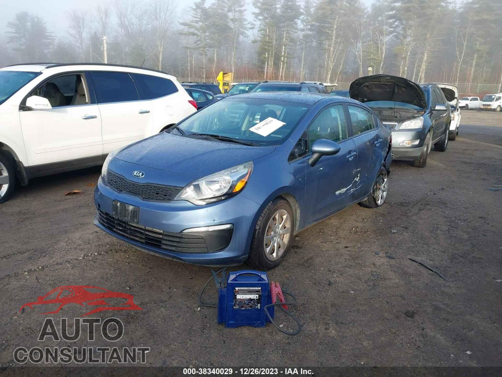 KIA RIO 2016 - KNADM4A37G6604591