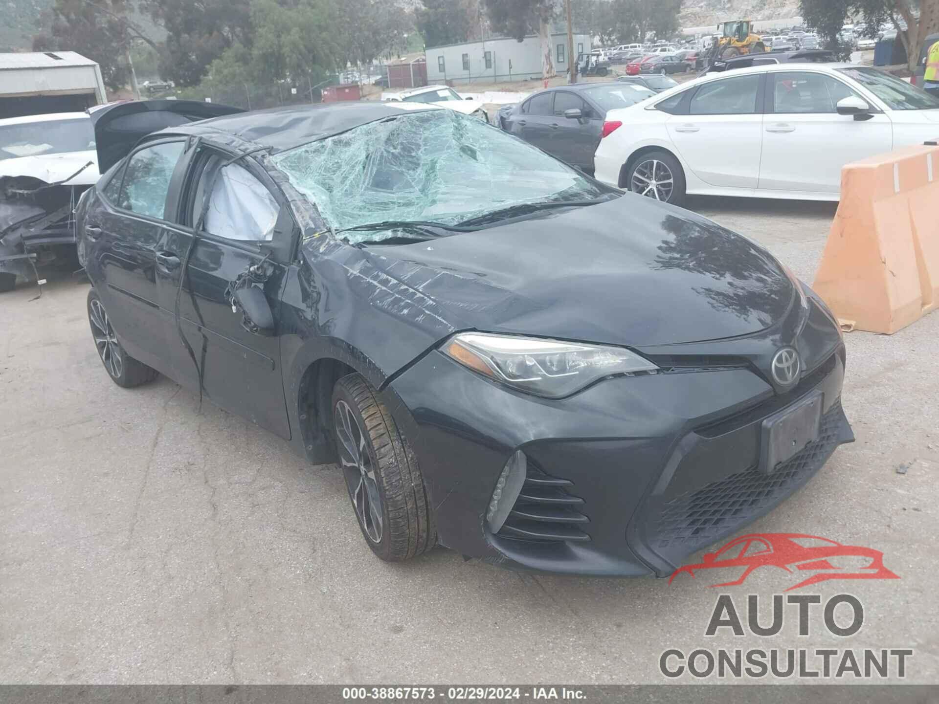 TOYOTA COROLLA 2017 - 2T1BURHE2HC854507
