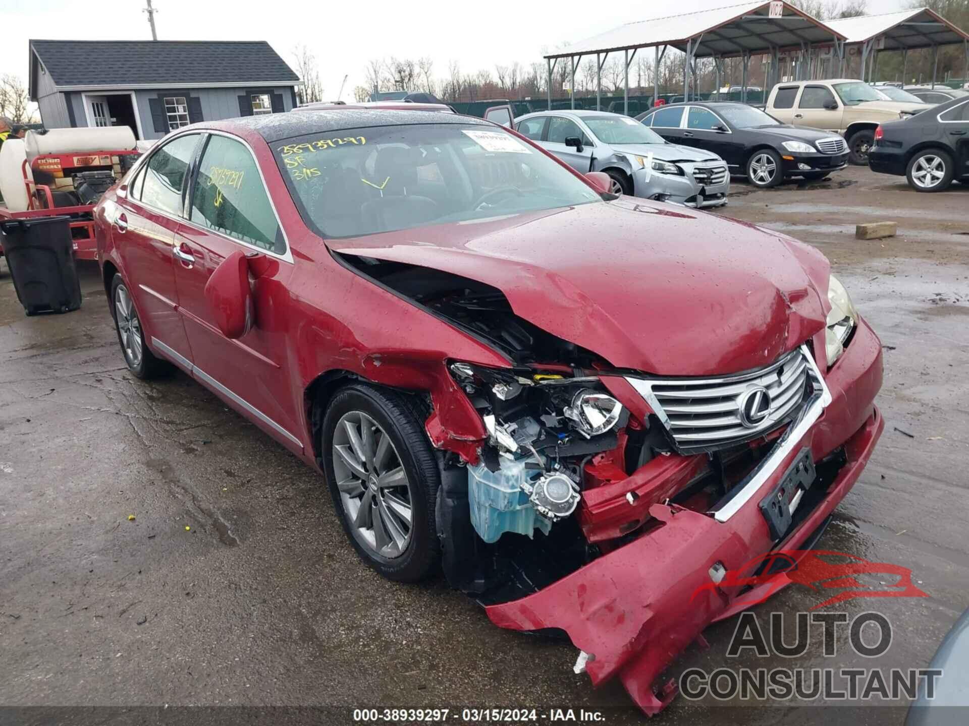 LEXUS ES 350 2010 - JTHBK1EG7A2354505