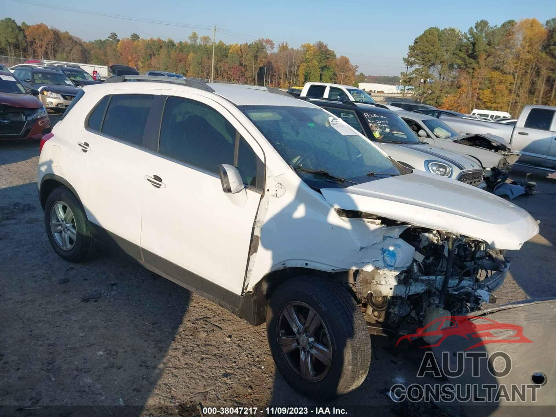 CHEVROLET TRAX 2016 - 3GNCJLSB1GL162248