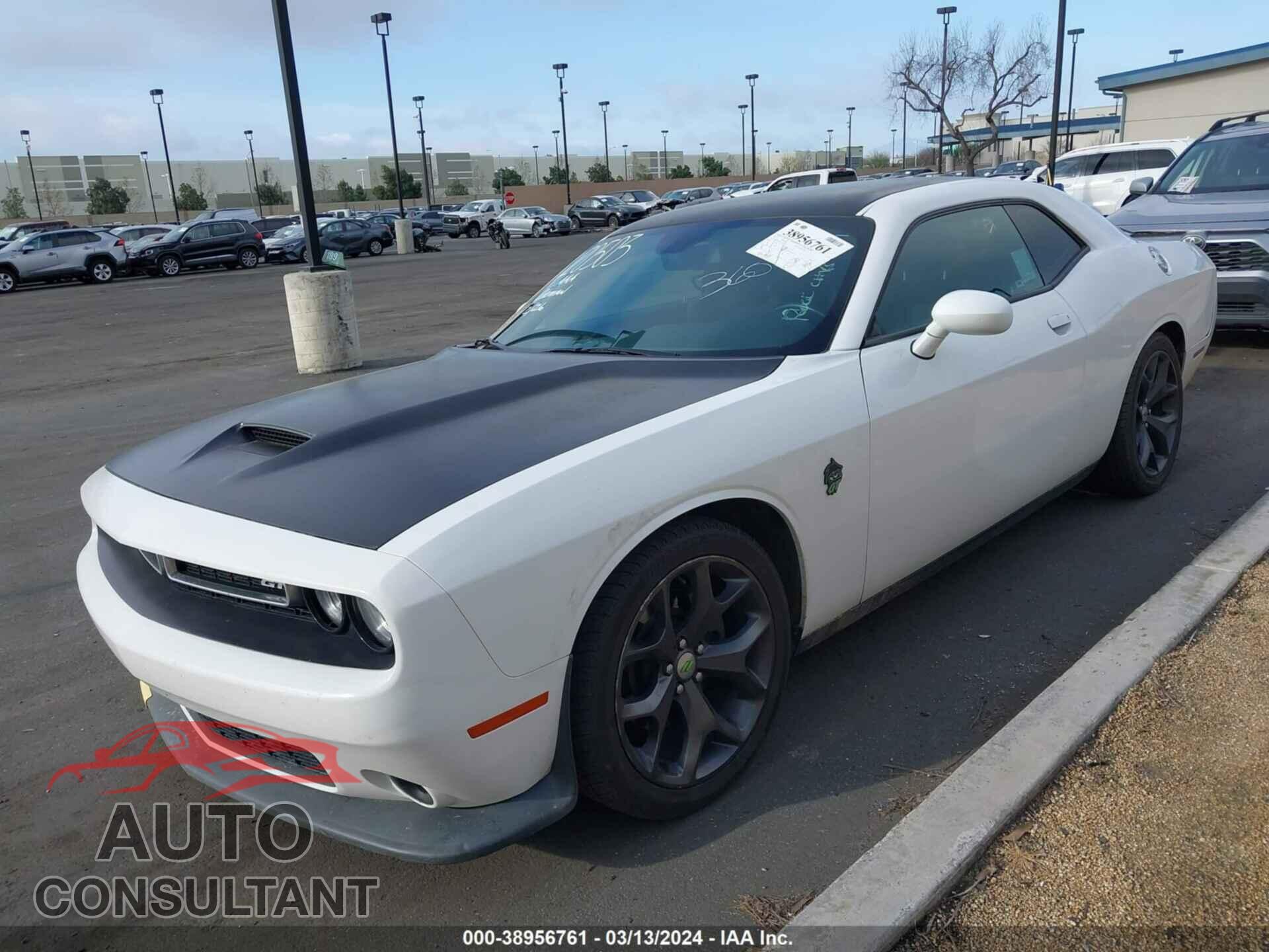 DODGE CHALLENGER 2019 - 2C3CDZJG0KH670281