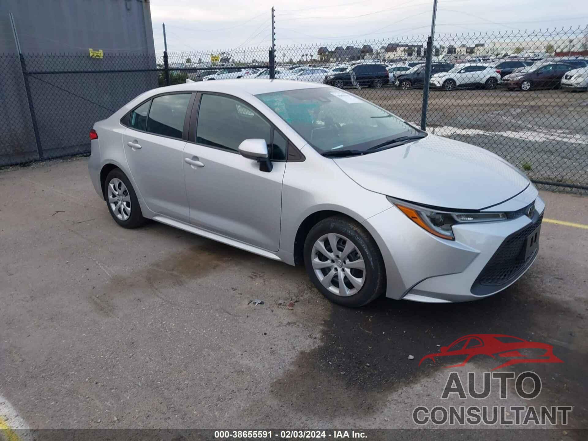 TOYOTA COROLLA 2020 - 5YFEPRAE2LP141193