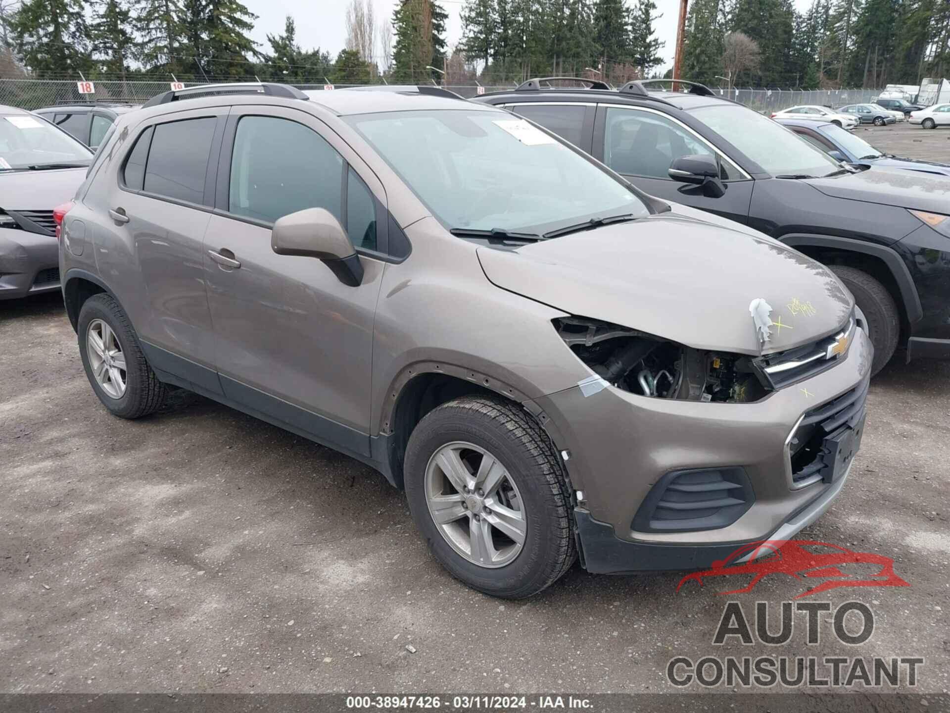 CHEVROLET TRAX 2021 - KL7CJPSB0MB321769