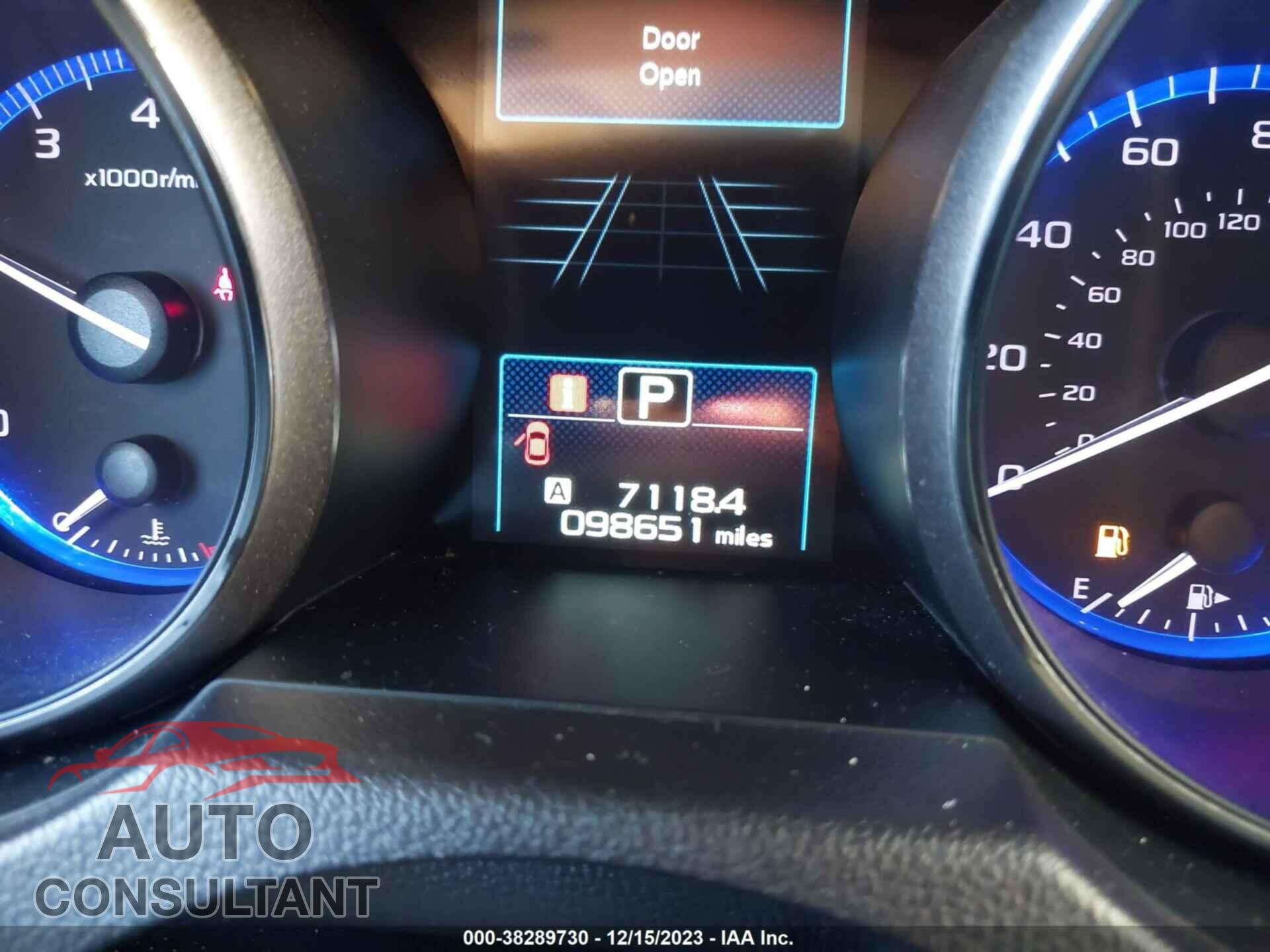 SUBARU OUTBACK 2017 - 4S4BSANC9H3341639