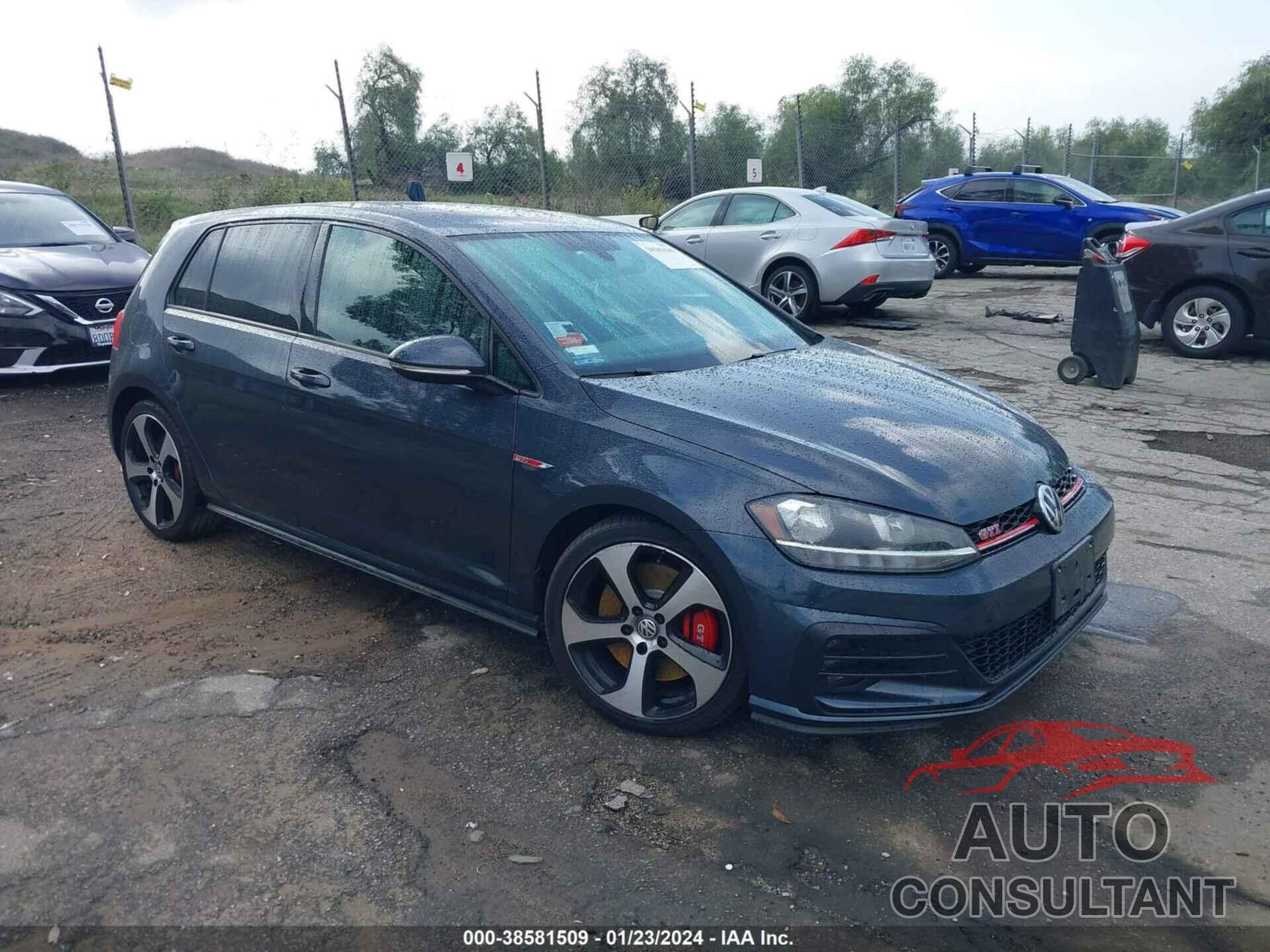 VOLKSWAGEN GTI 2019 - 3VW6T7AU9KM015458