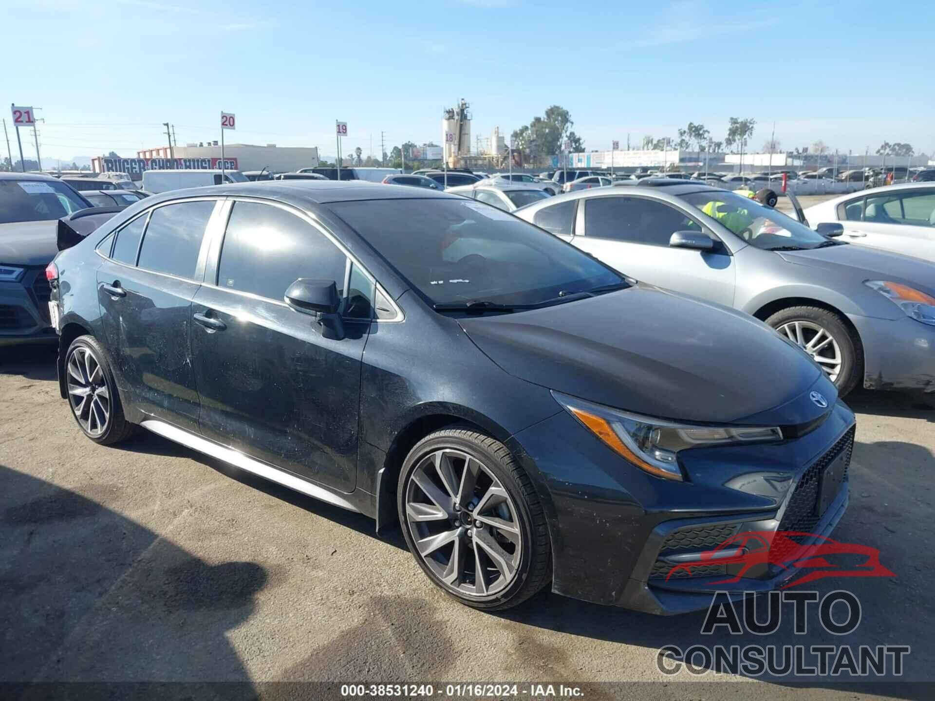 TOYOTA COROLLA 2020 - JTDP4RCE4LJ020748