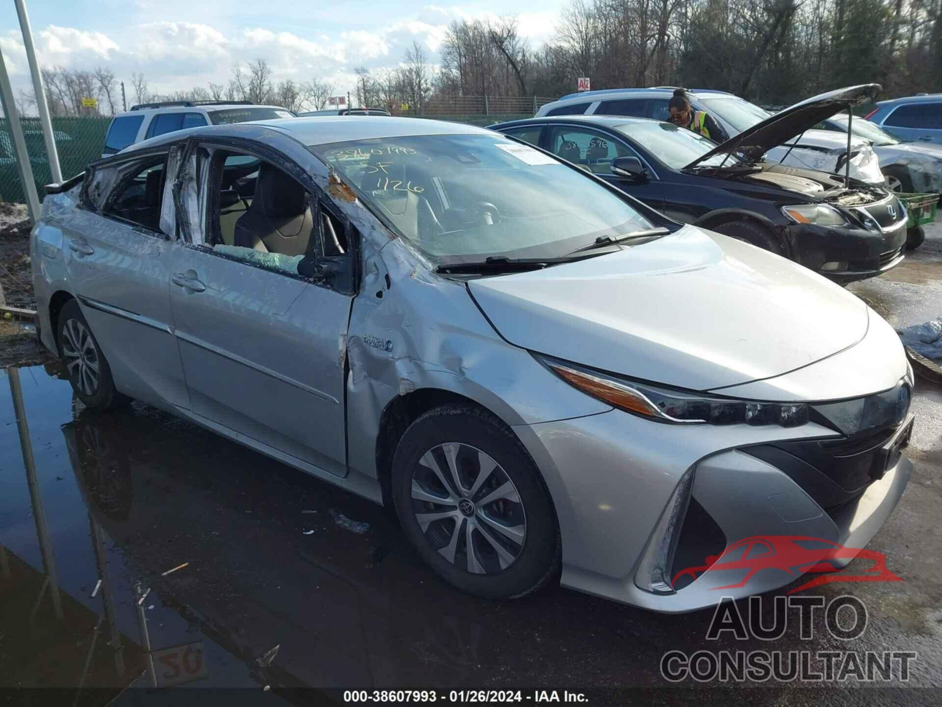 TOYOTA PRIUS PRIME 2021 - JTDKAMFP5M3168402