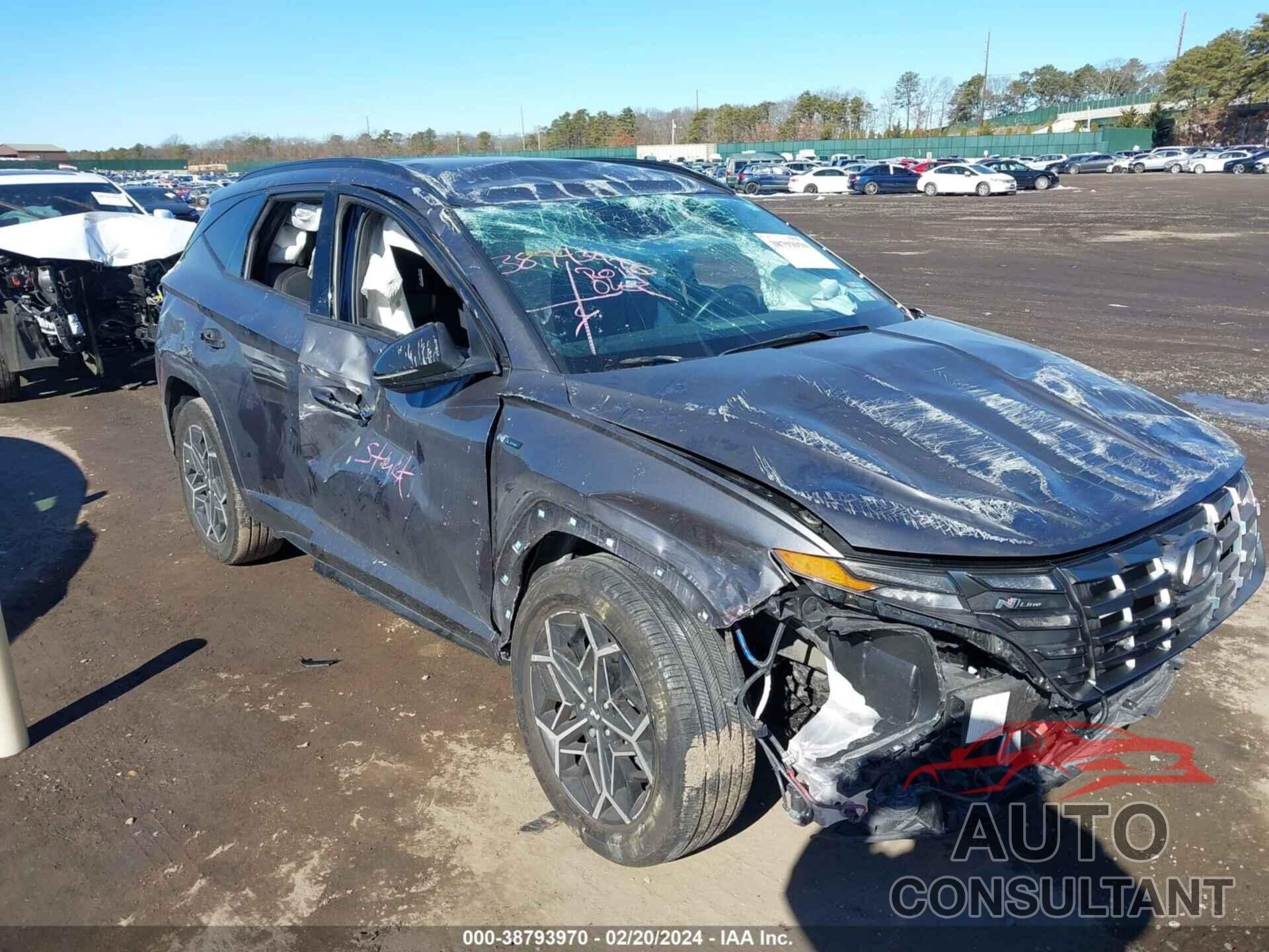 HYUNDAI TUCSON 2022 - KM8JFCAE8NU160685