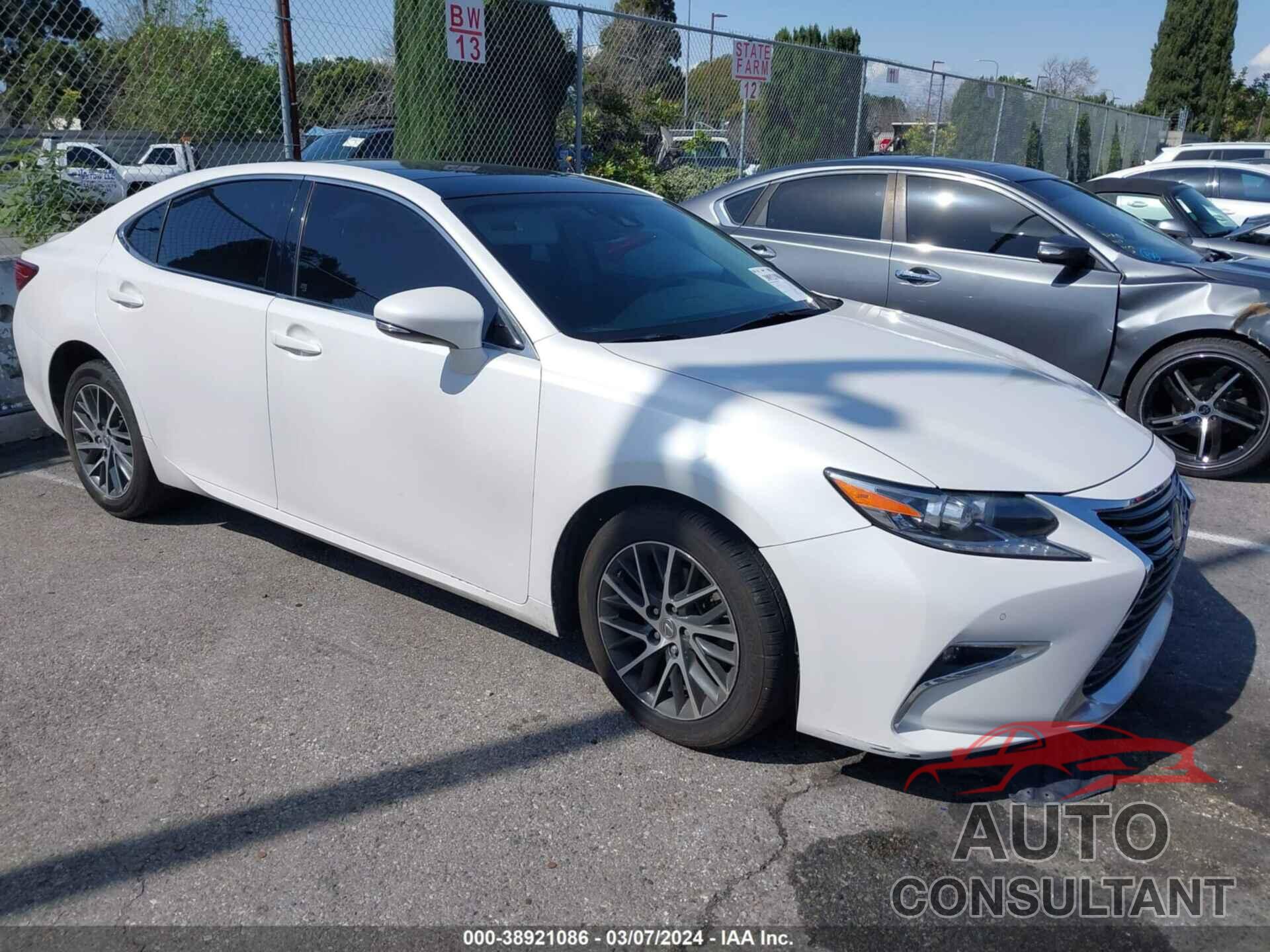 LEXUS ES 2017 - 58ABK1GG5HU061512