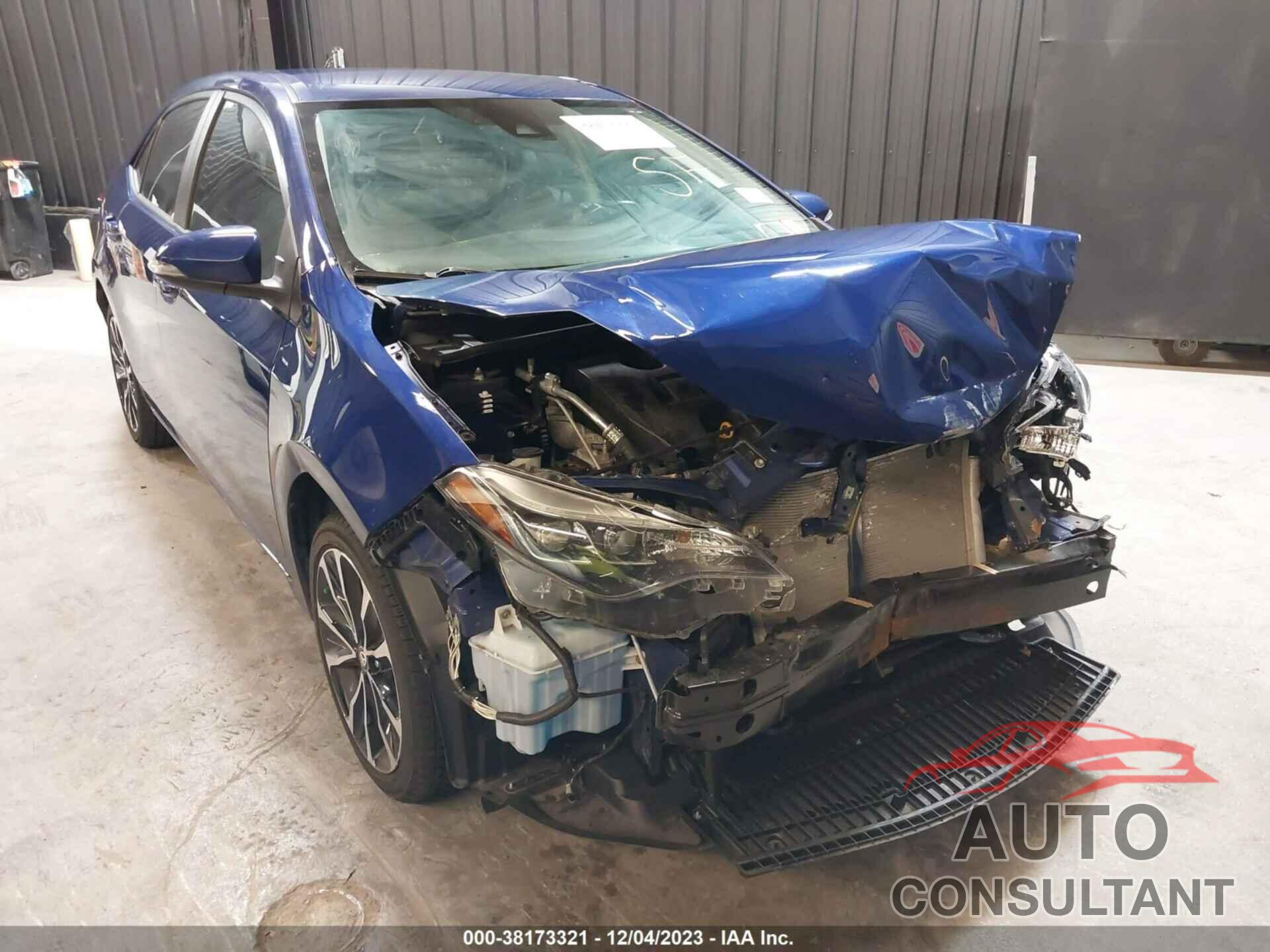 TOYOTA COROLLA 2019 - 2T1BURHEXKC153382