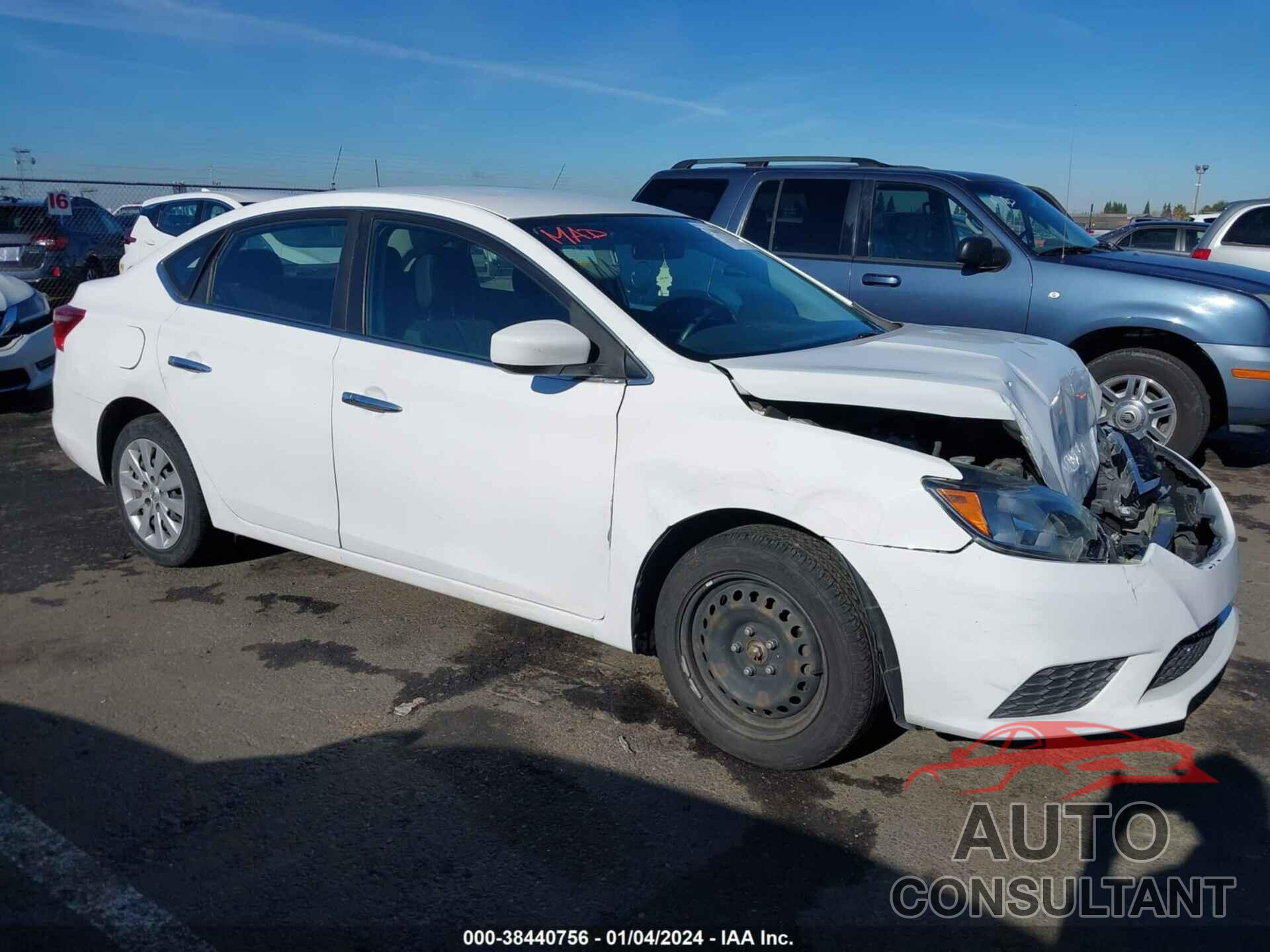 NISSAN SENTRA 2017 - 3N1AB7AP8HY327043