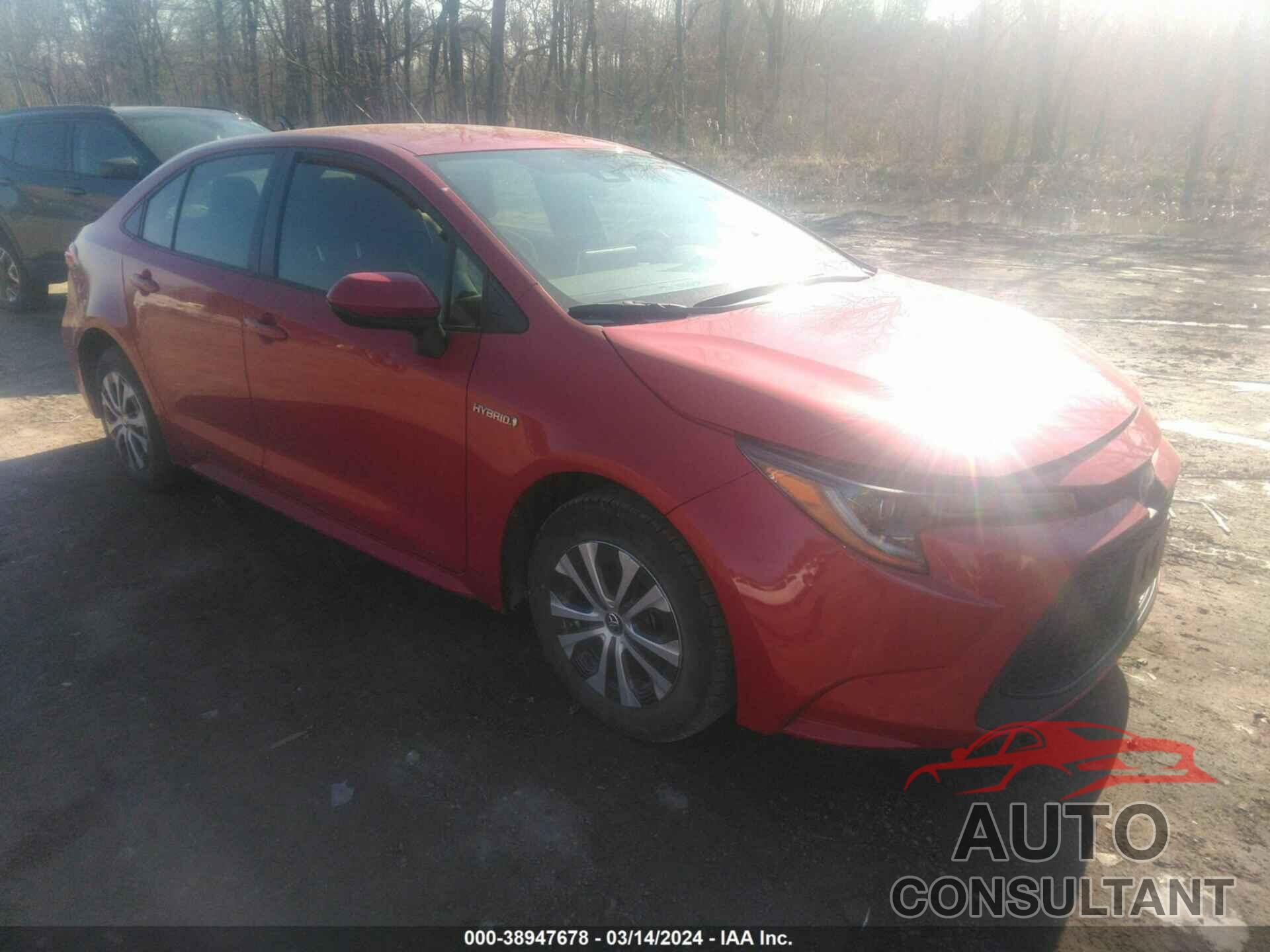 TOYOTA COROLLA 2021 - JTDEAMDE2MJ030634