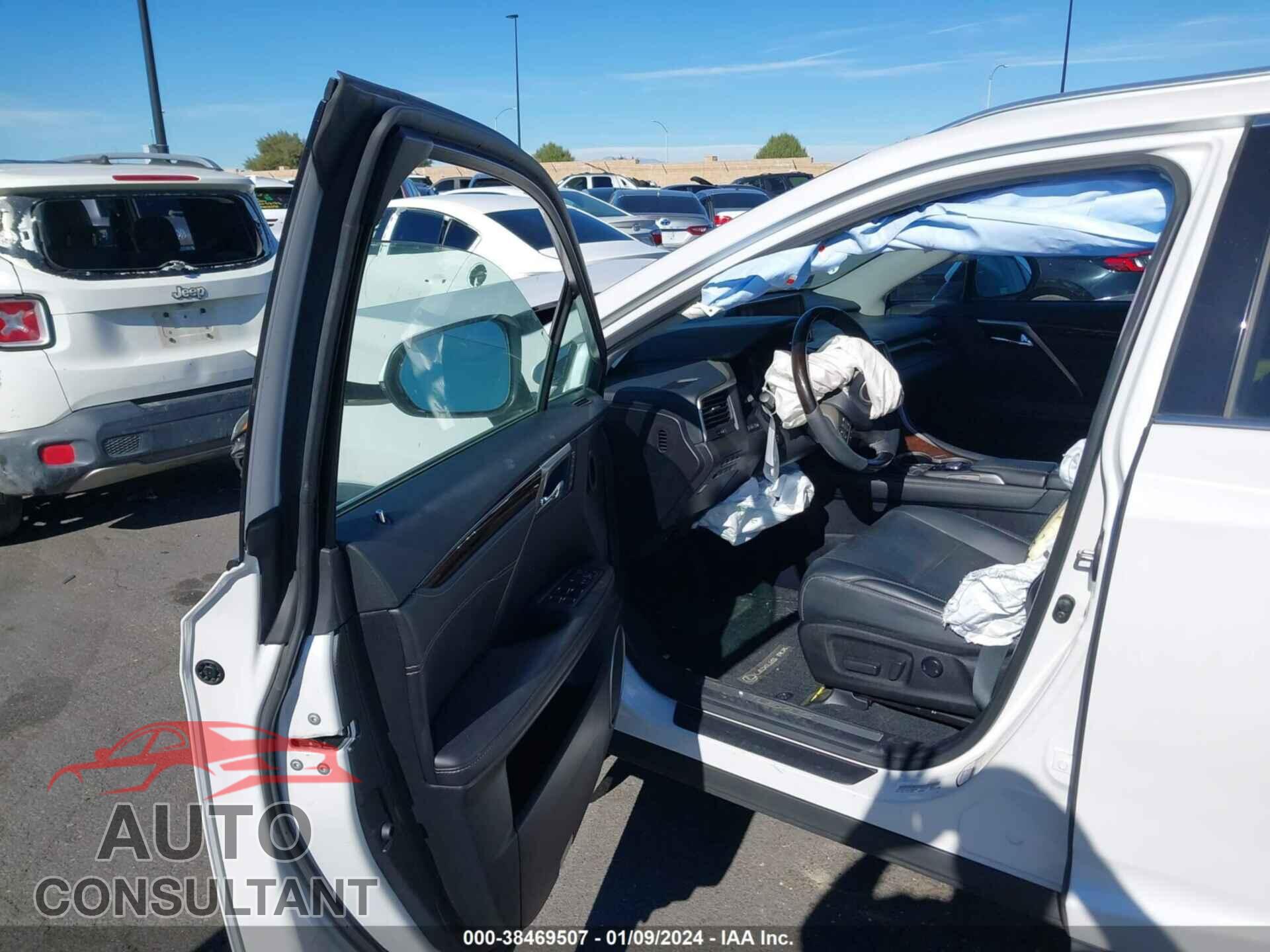 LEXUS RX 2017 - 2T2ZZMCA0HC054694