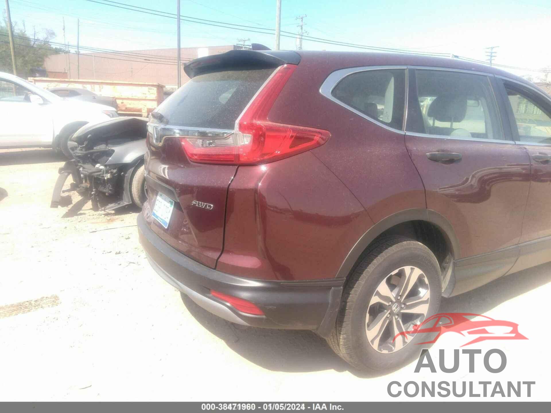 HONDA CR-V 2019 - 2HKRW6H33KH211173